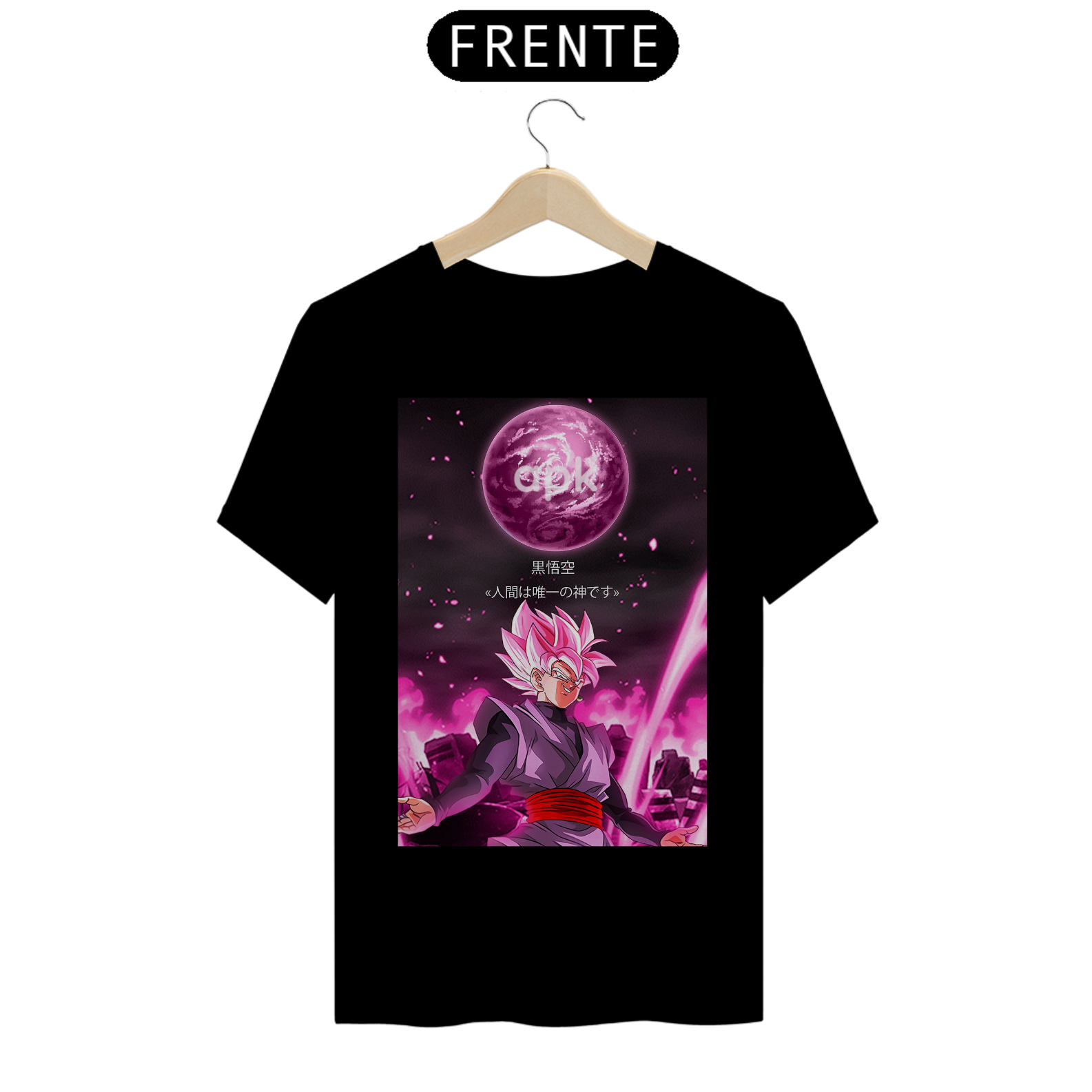 Camiseta Goku Black