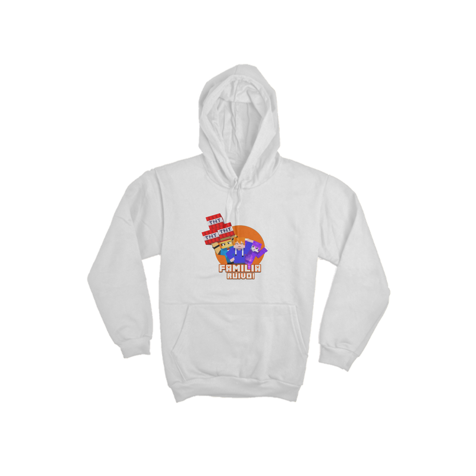 Moletom Familia Ruivo 
