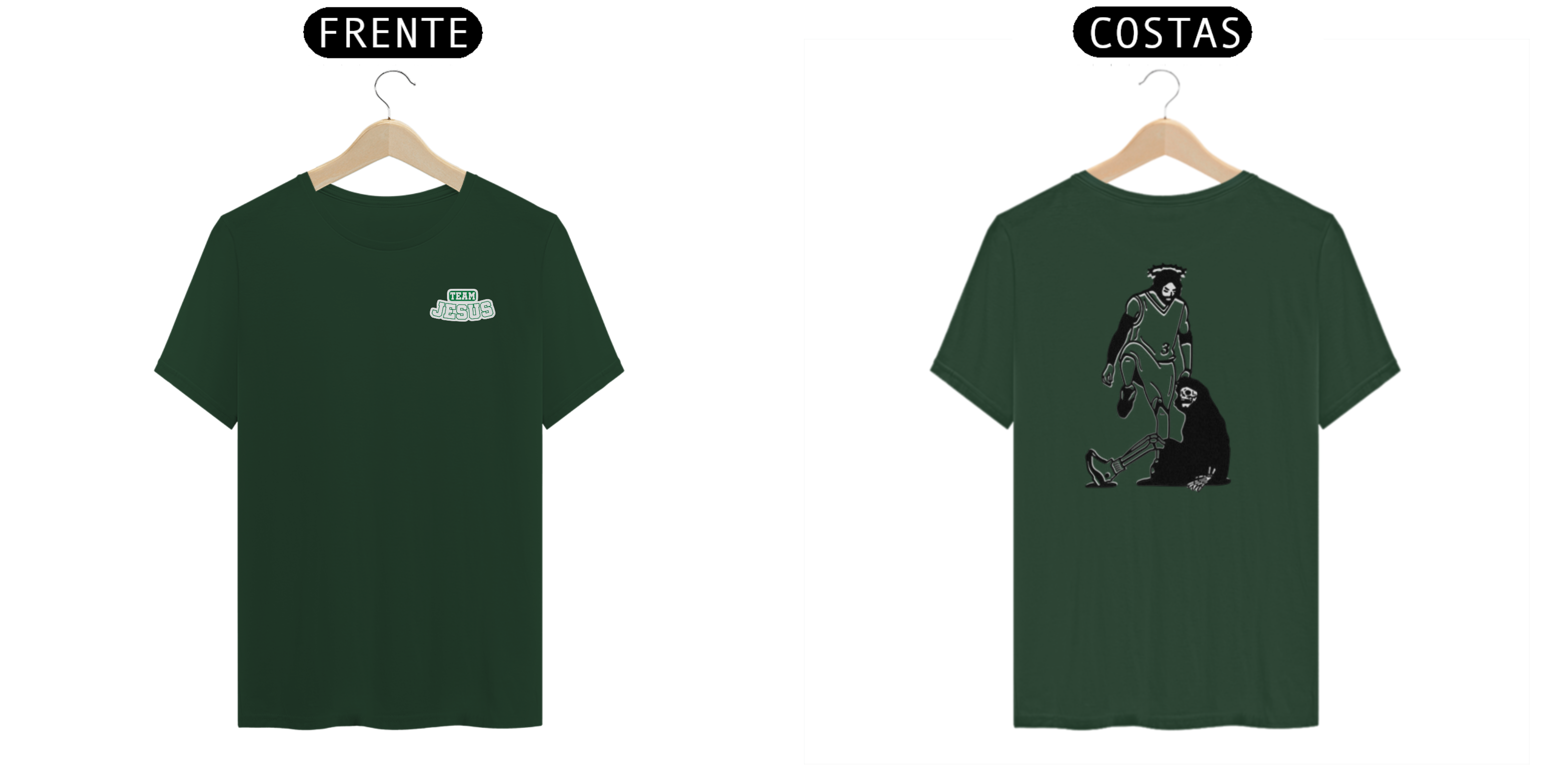 Nome do produto  Camisa 'Team Jesus'