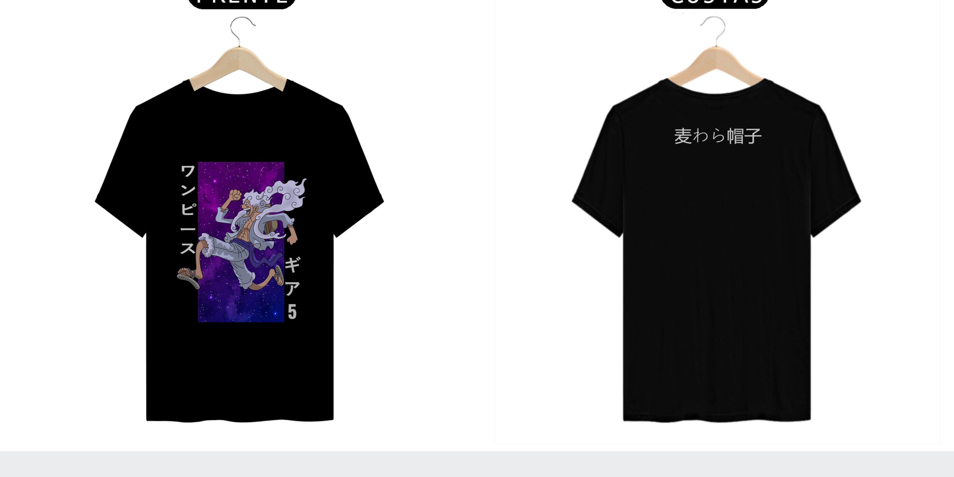 camisa Luffy - Sun God Nika