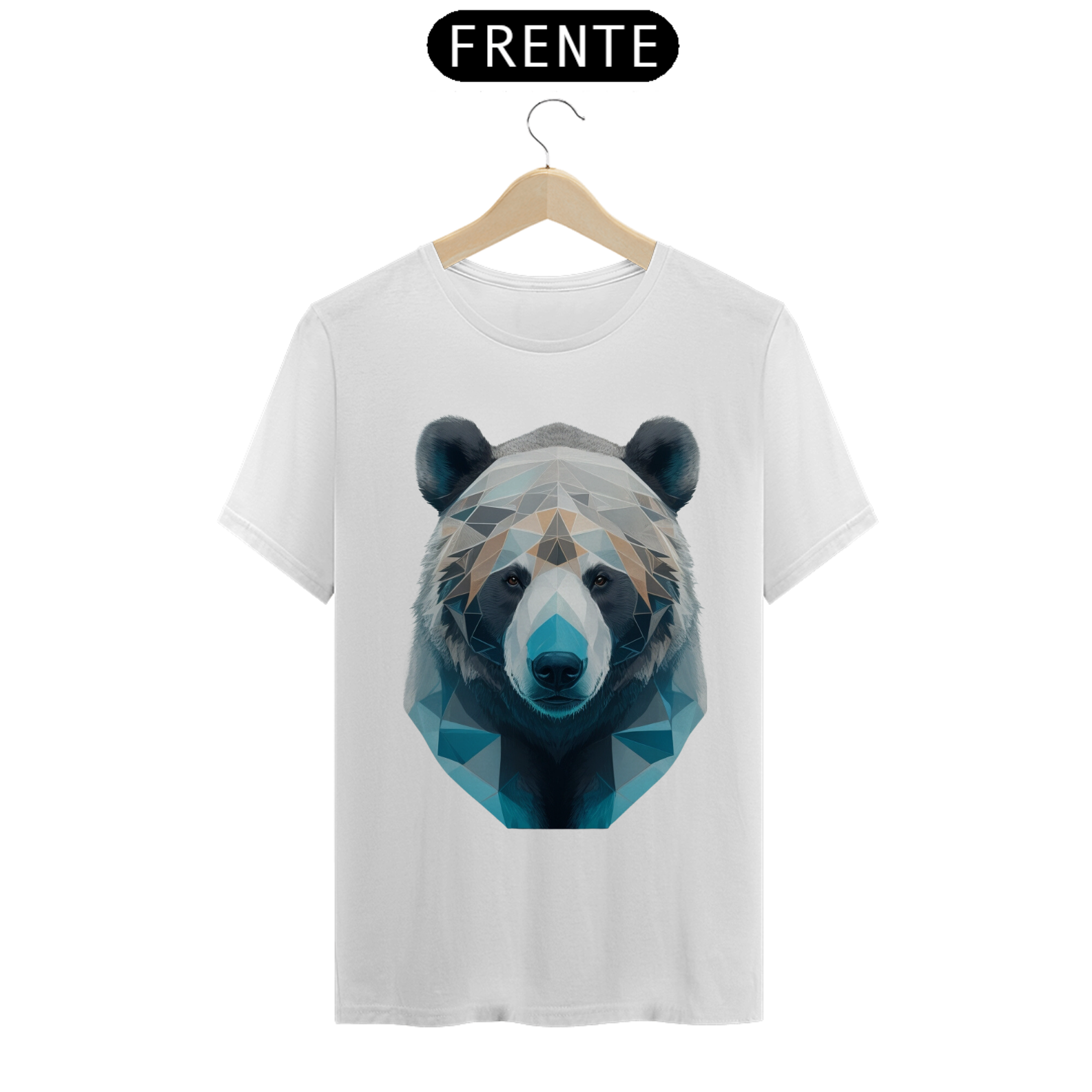 Camiseta Masculina Urso California