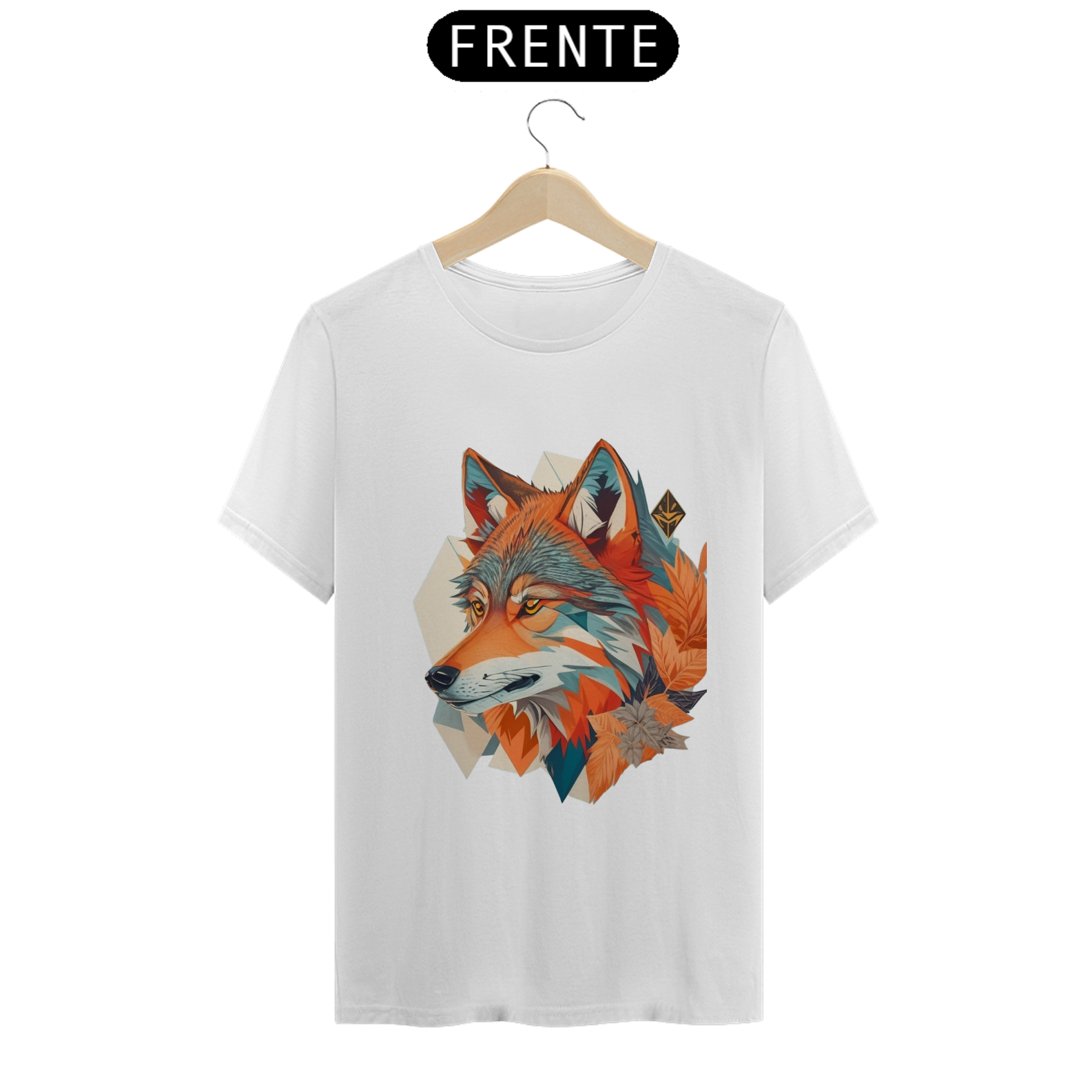 Camiseta Masculina Lobo do Outono 