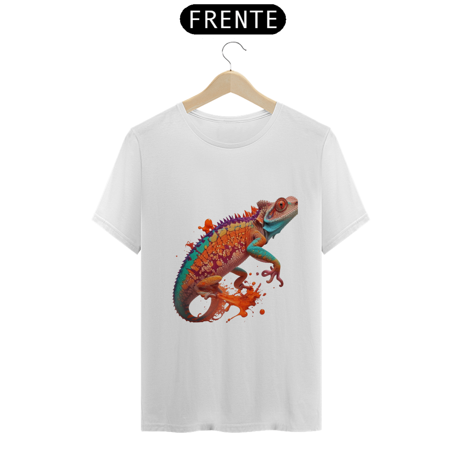 Camisa Masculina Camaleão