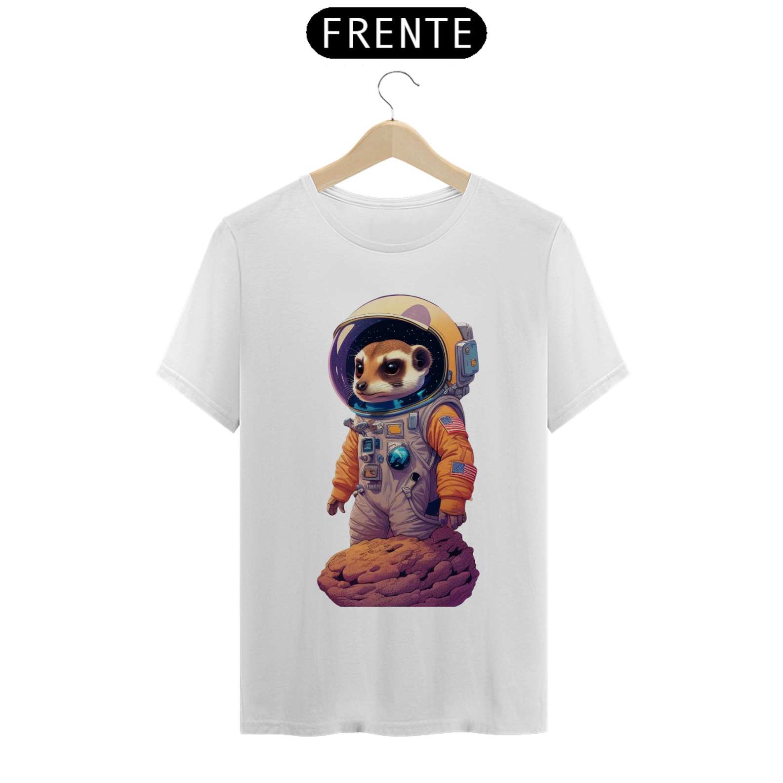 Camisa Masculina Suricato Marciano