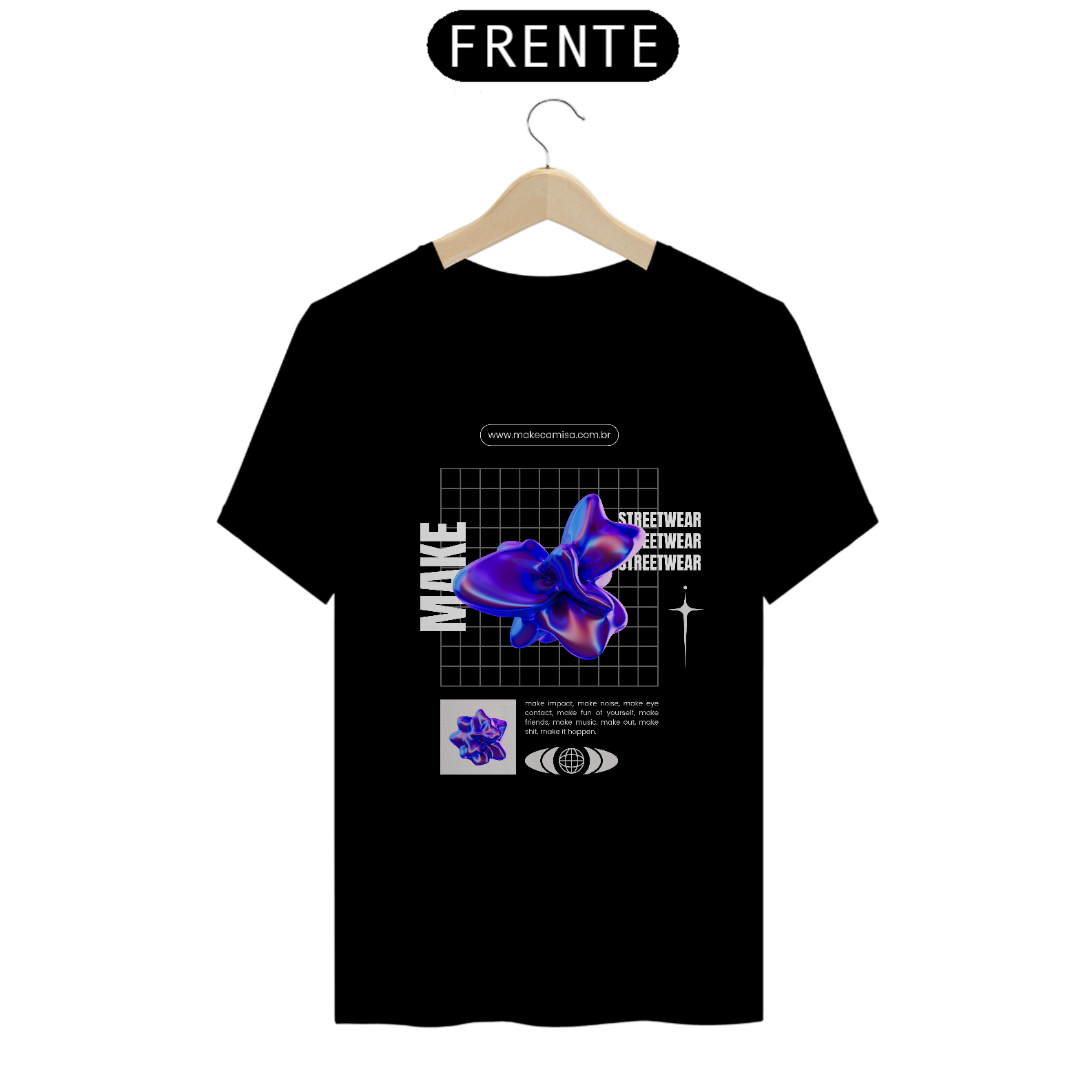 Camisa Clássica Make Streetwear