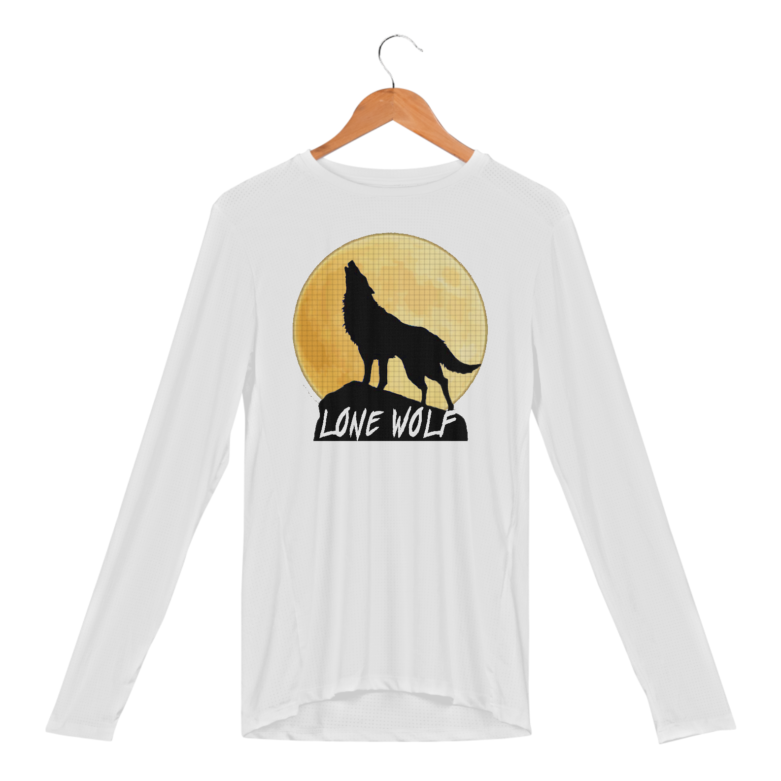 Nome do produto  CAMISETA MANDA LONGA LOBO SOLITÁRIO