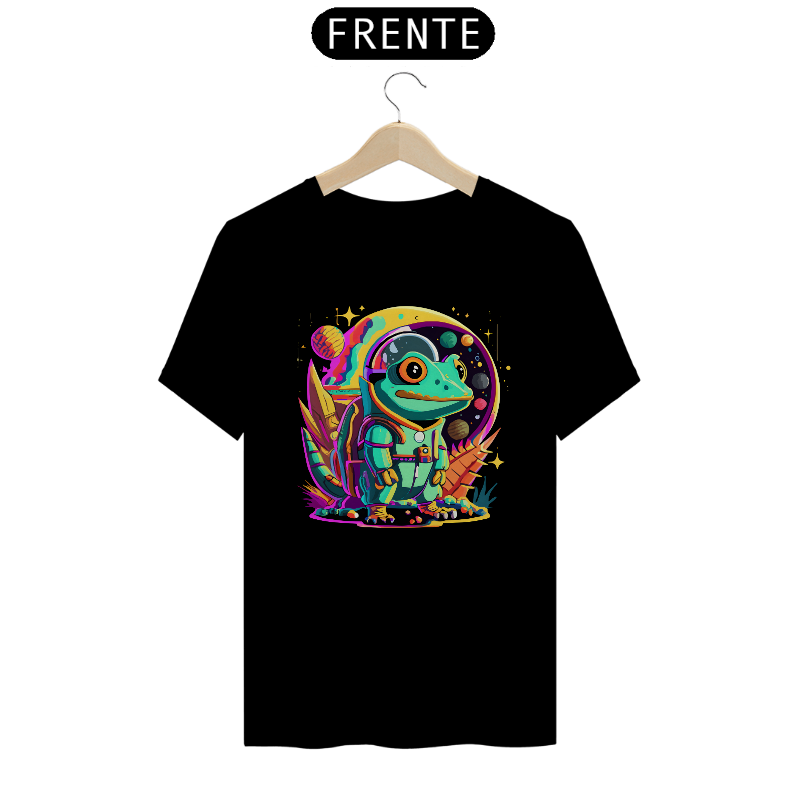 Camiseta - Lagarto Espacial