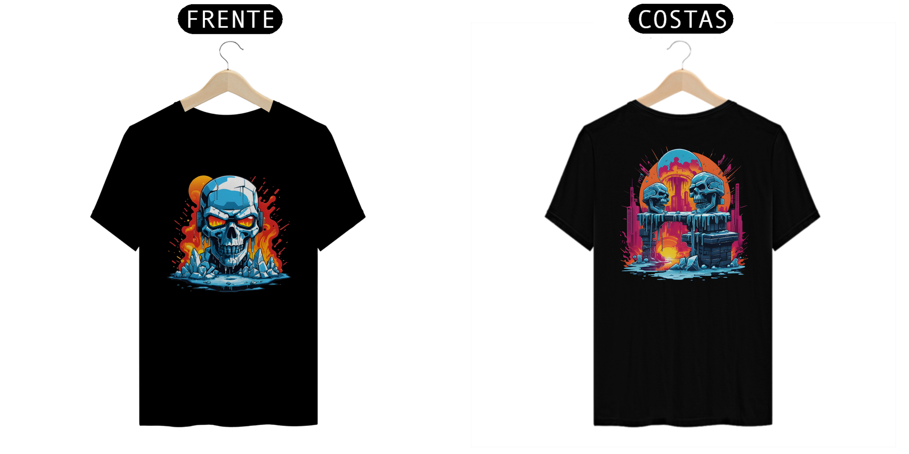 Camiseta - Fogo e Gelo