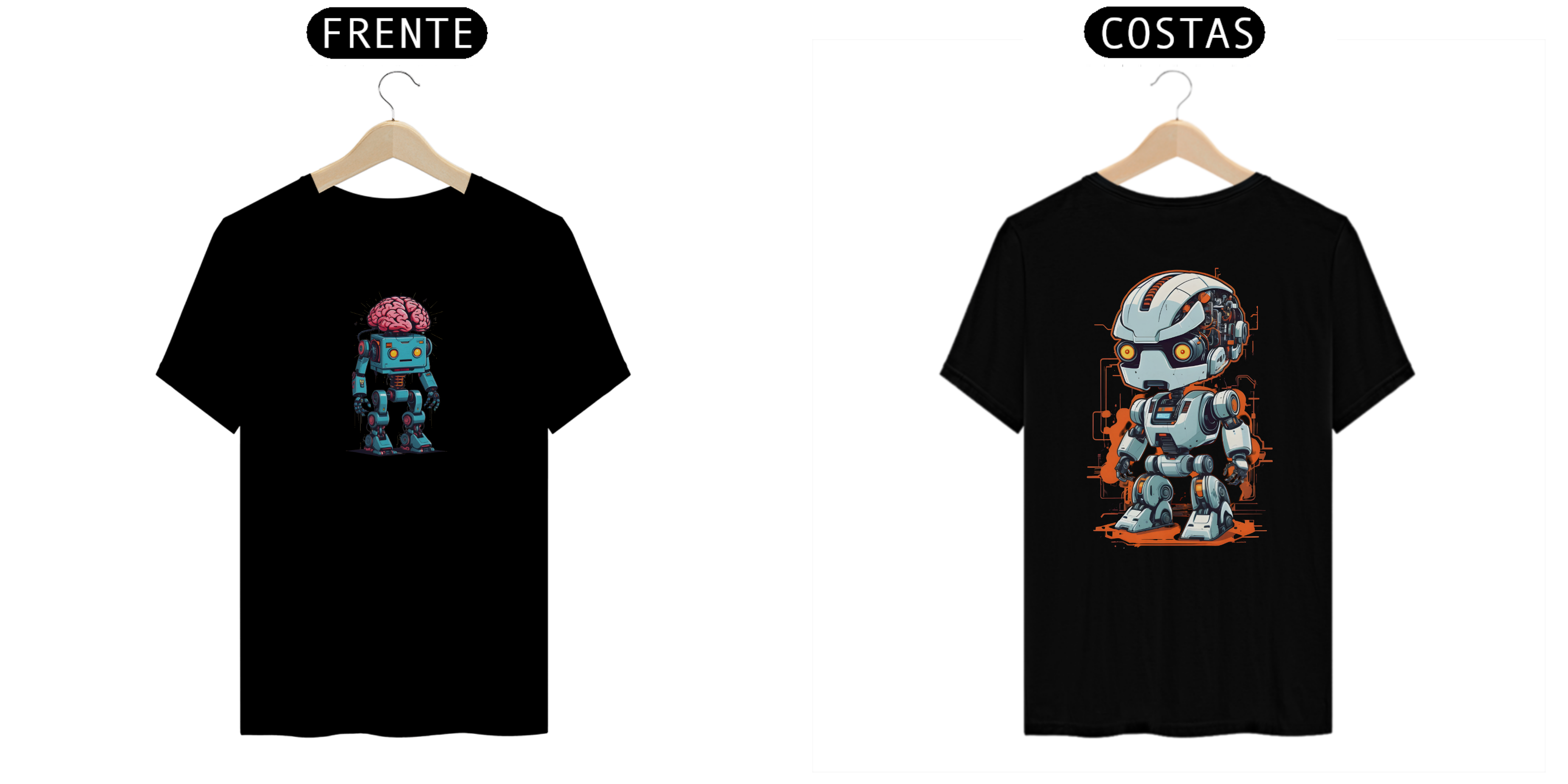 Camiseta - Robô de Bolso