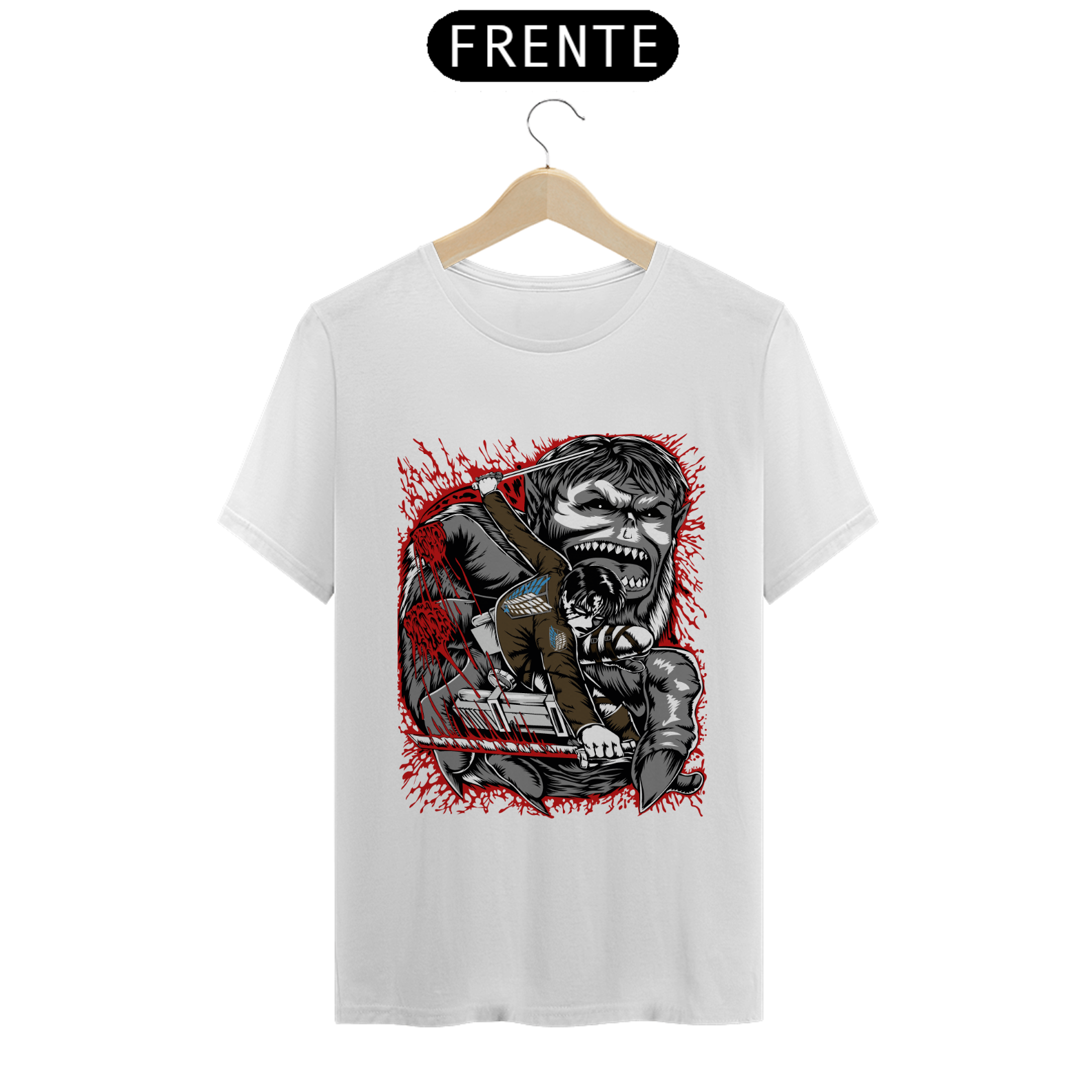 CAMISETA LEVI ACKERMAN - 2