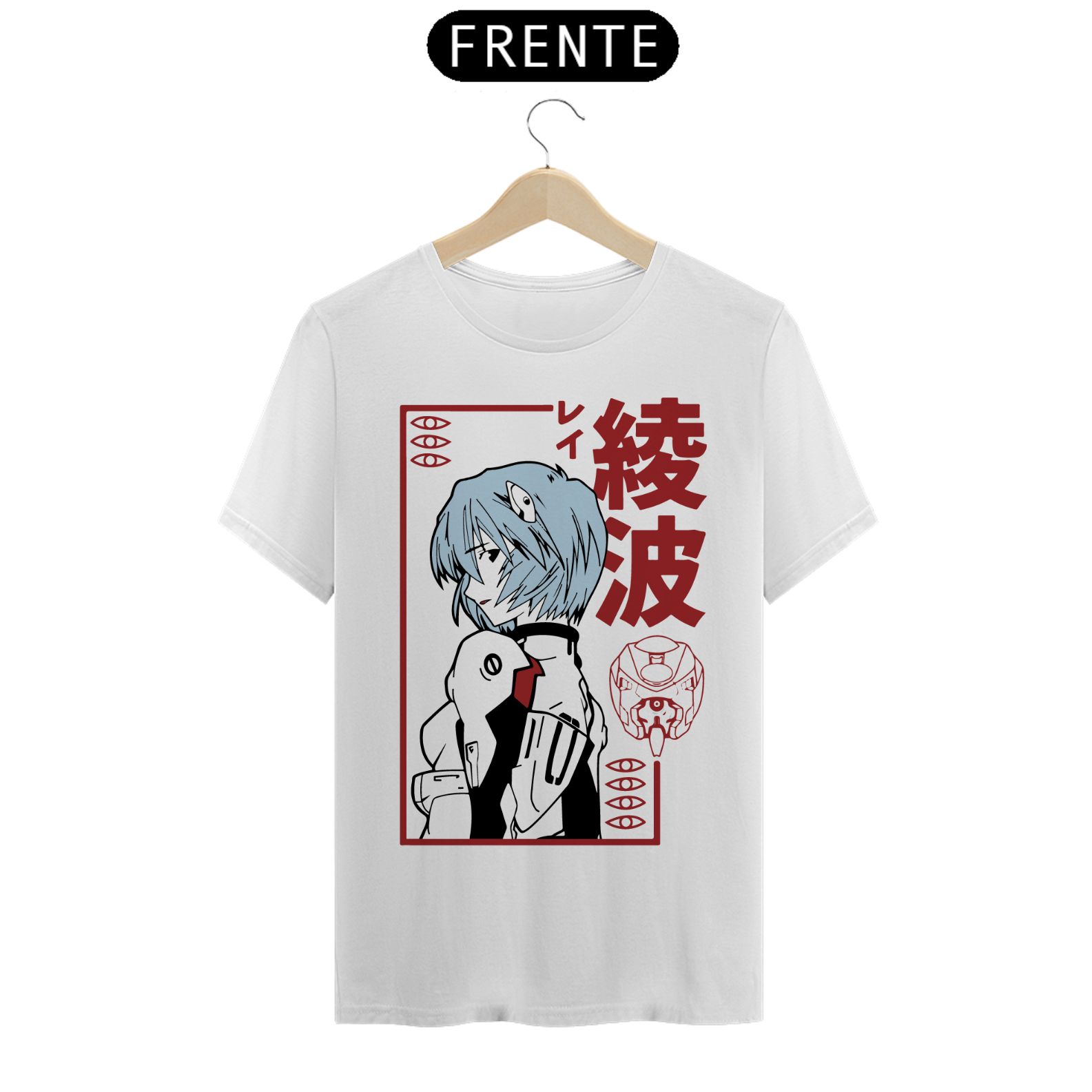 CAMISETA EVANGELION REI AYANAMI