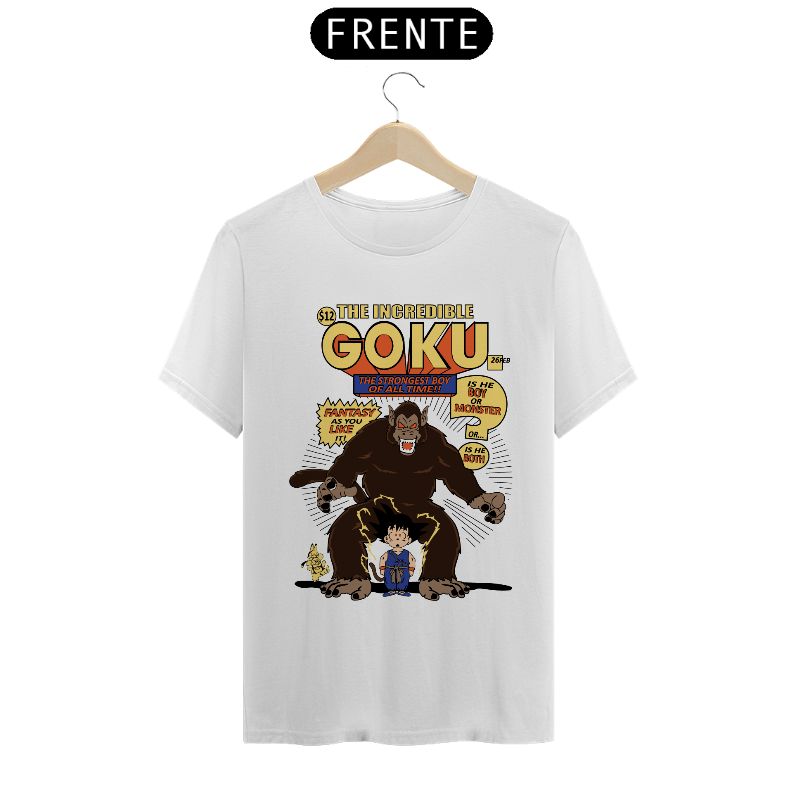 CAMISETA DRAGON BALL OOZARU GOKU