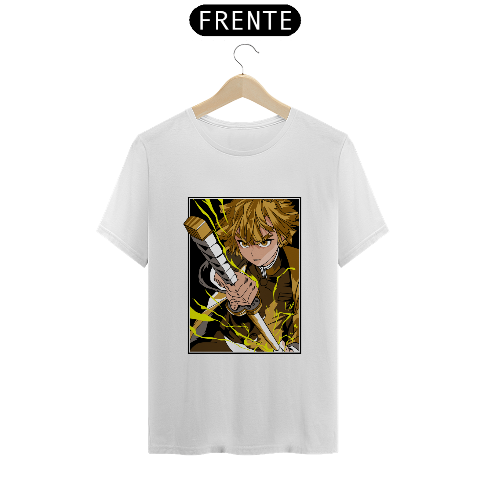 CAMISETA DEMON SLAYER ZENITSU AGATSUMA