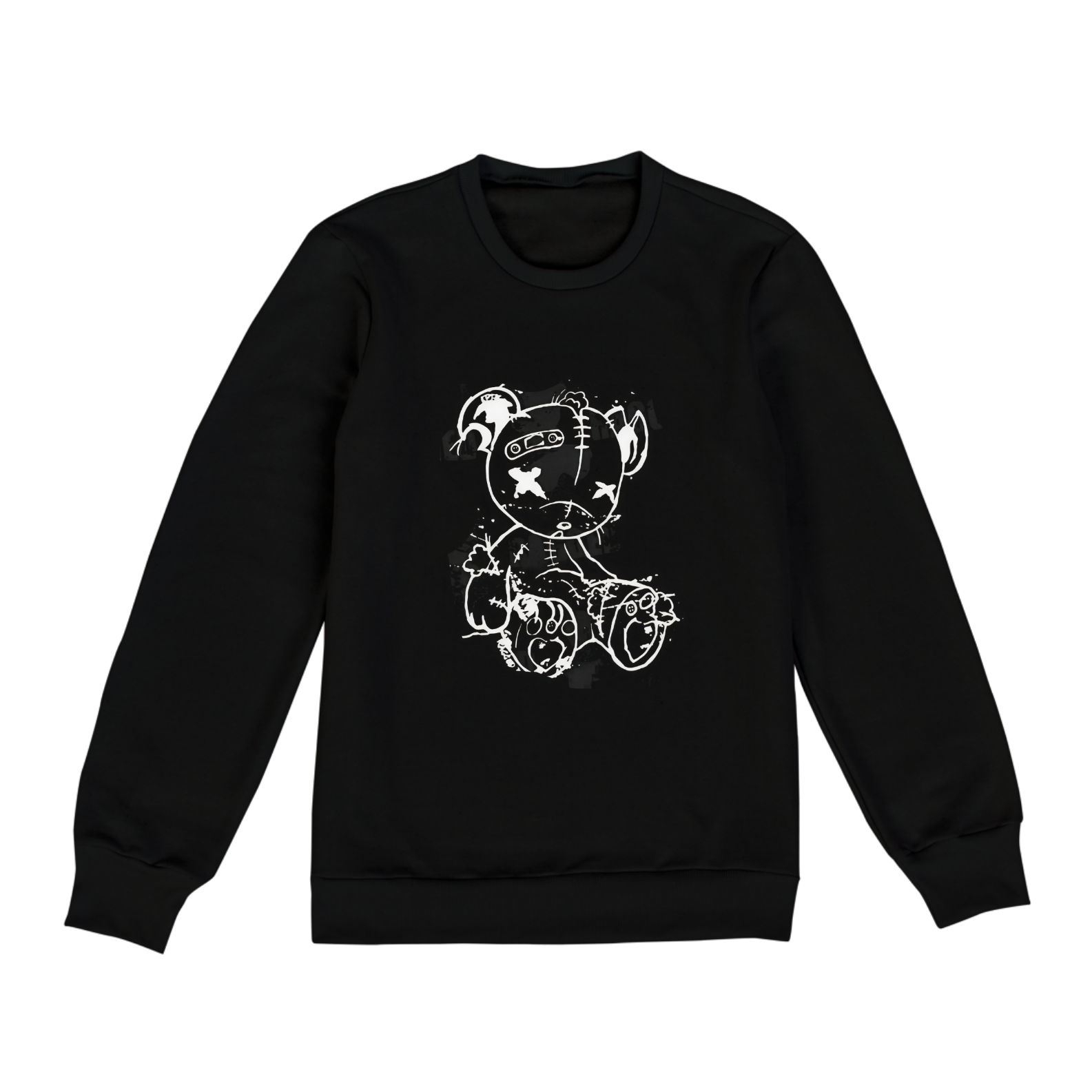 Blusa Moletom Fechado Unissex - Estampa Ursinho