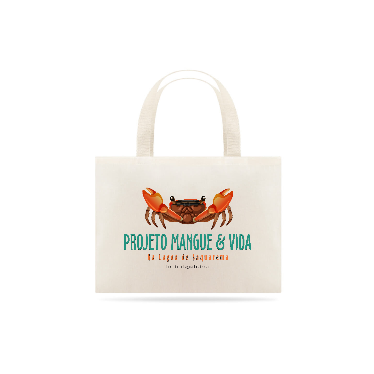 Ecobag Mngue e Vida - Caranguejo