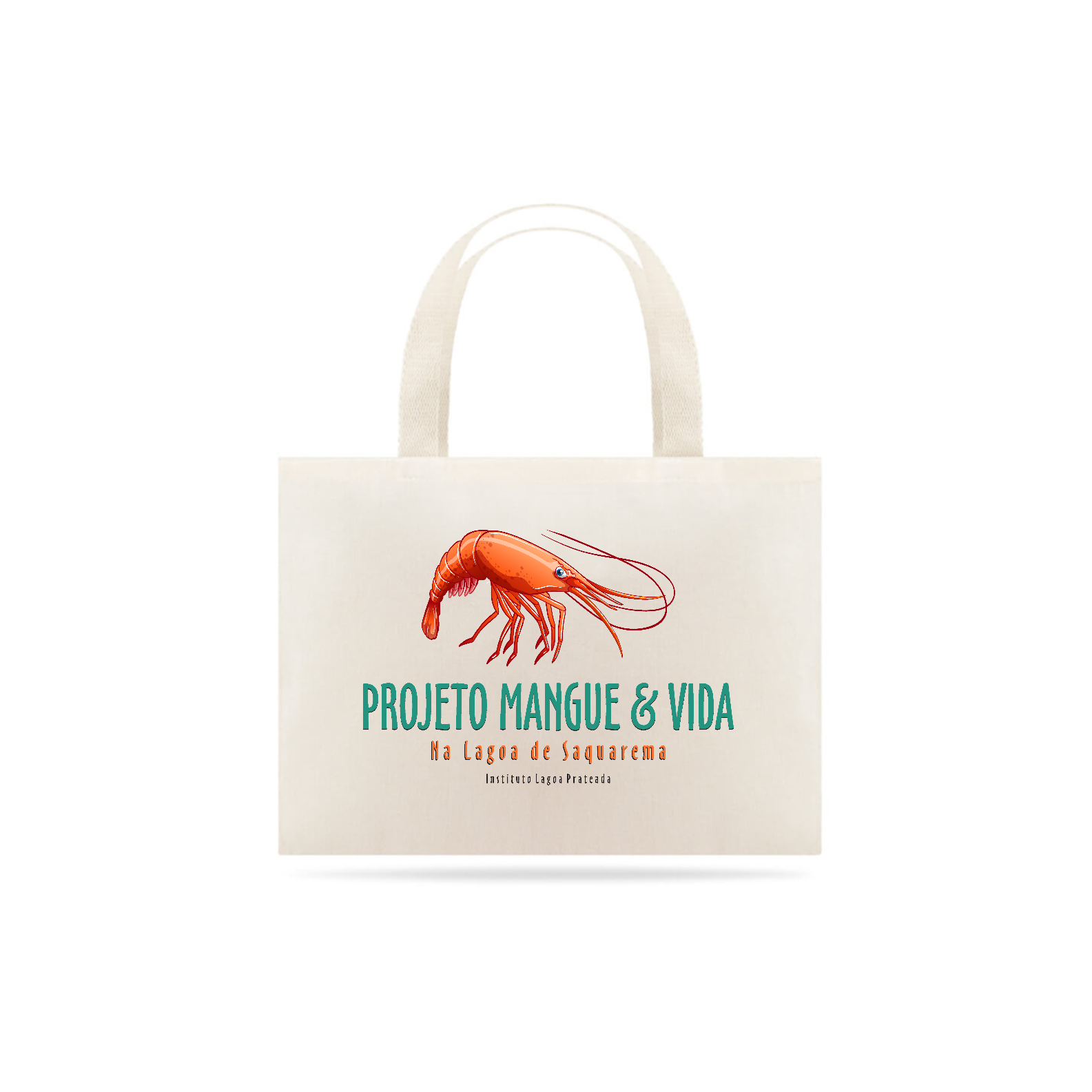 Ecobag Mangue e vida - Camarão