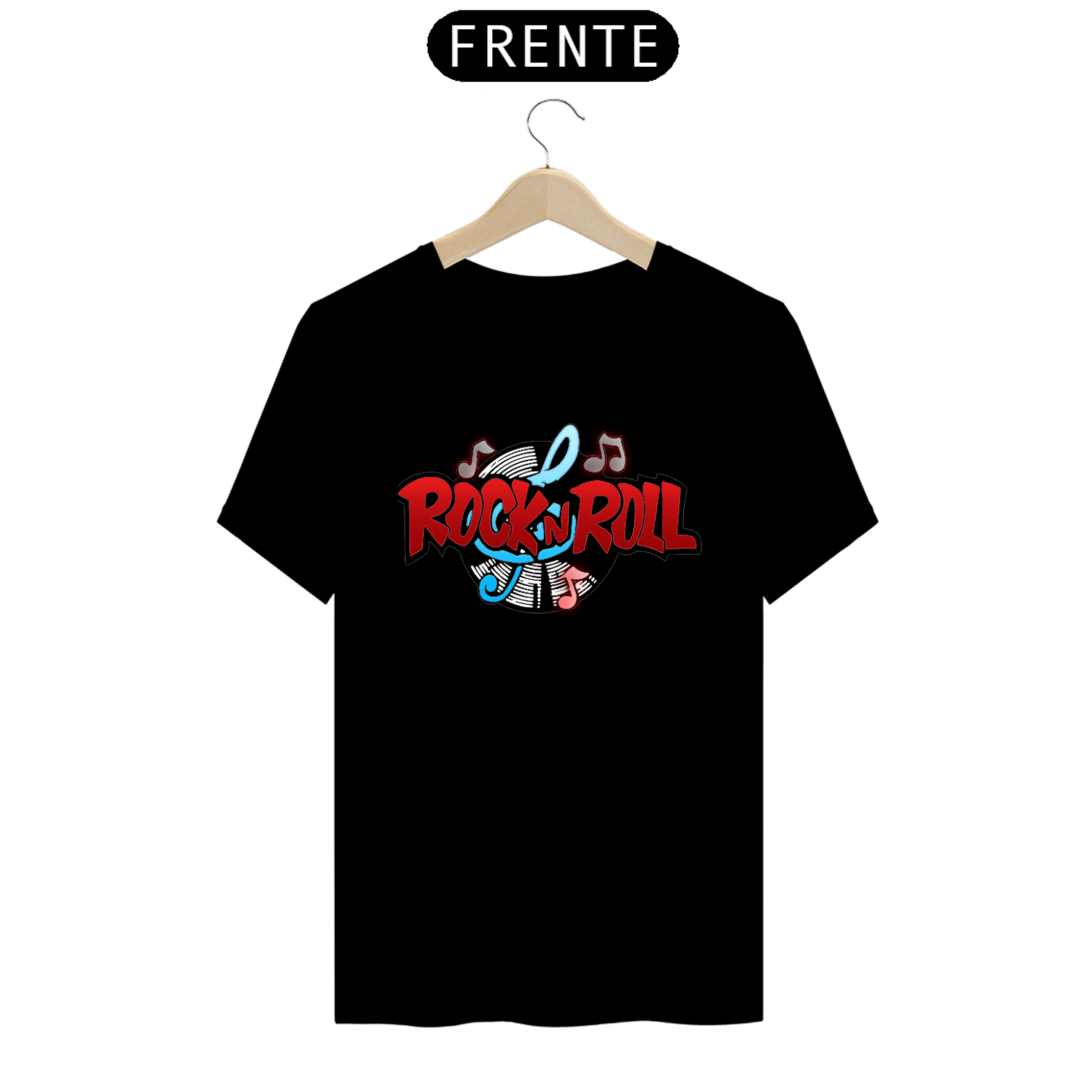 camiseta  Rock & Roll