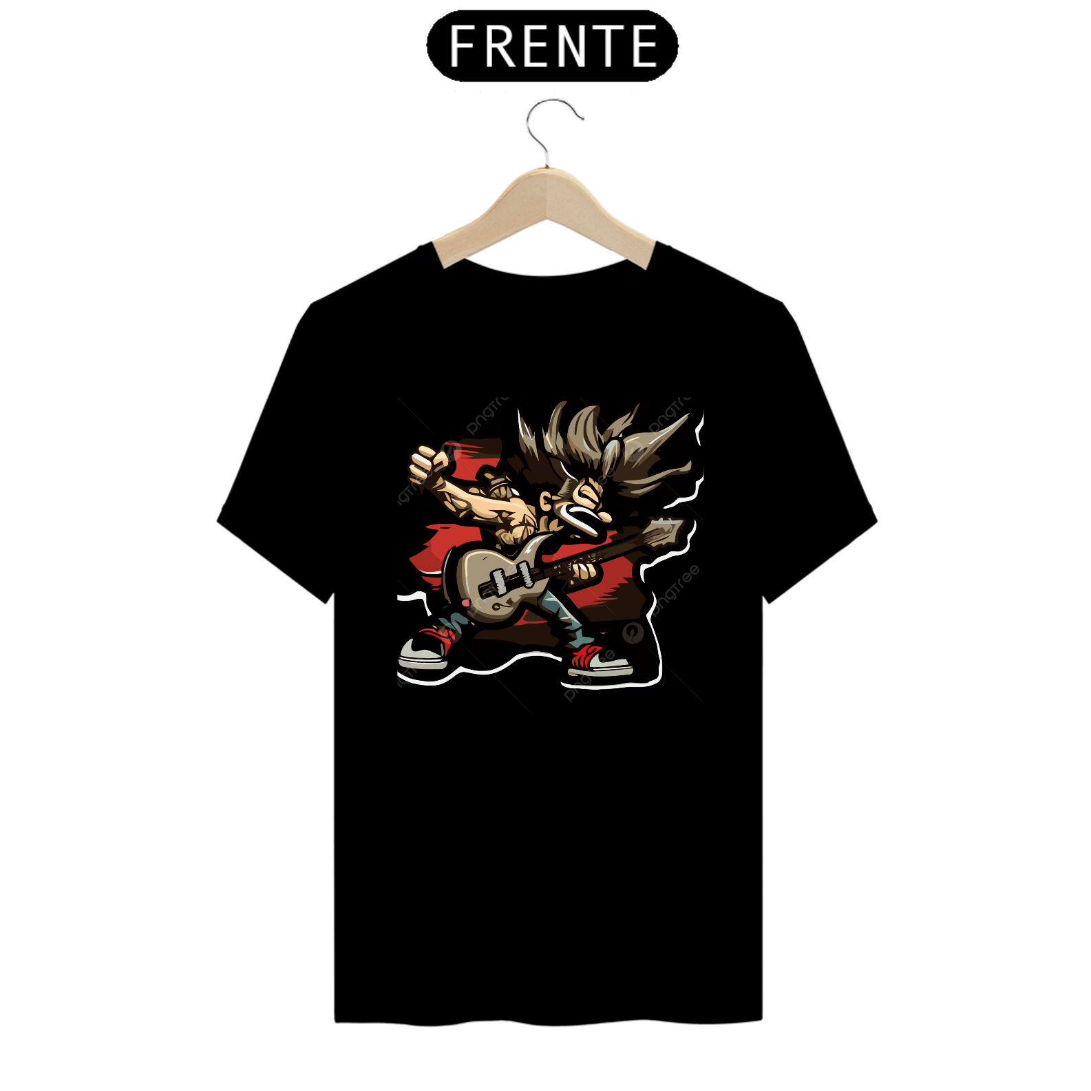 camiseta rock & Roll 