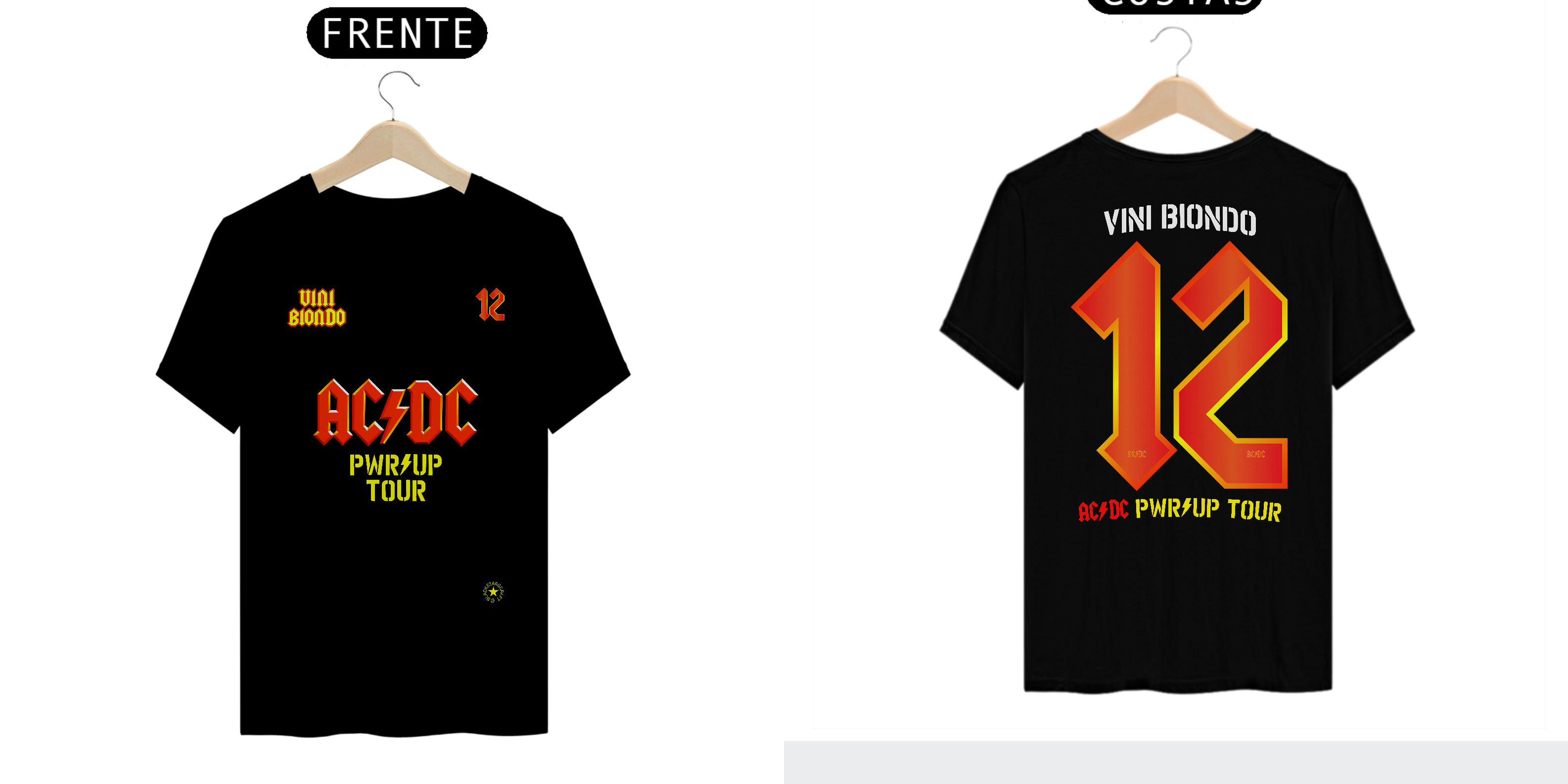 UNIFORME AC/DC - VINI BIONDO