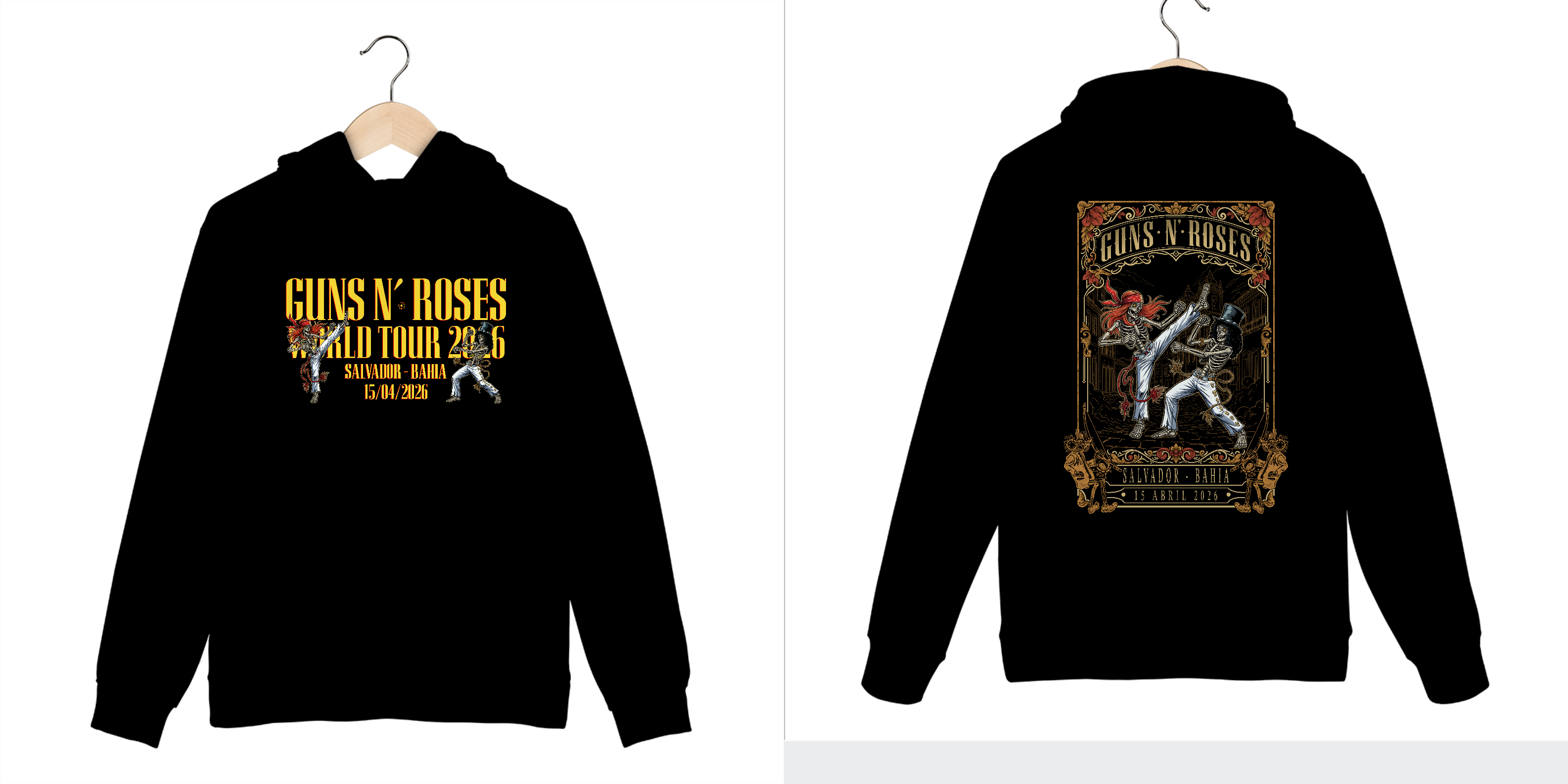 Moleton Guns N Roses - Salvador 2026