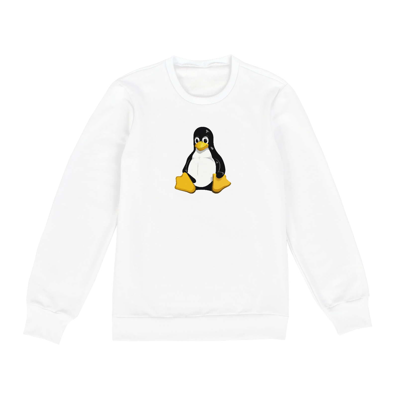 Moletom Linux  Branco