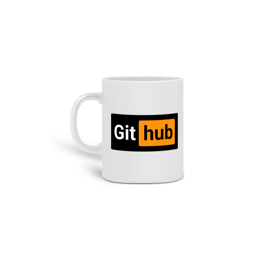 Caneca GitHub - Logo modificado