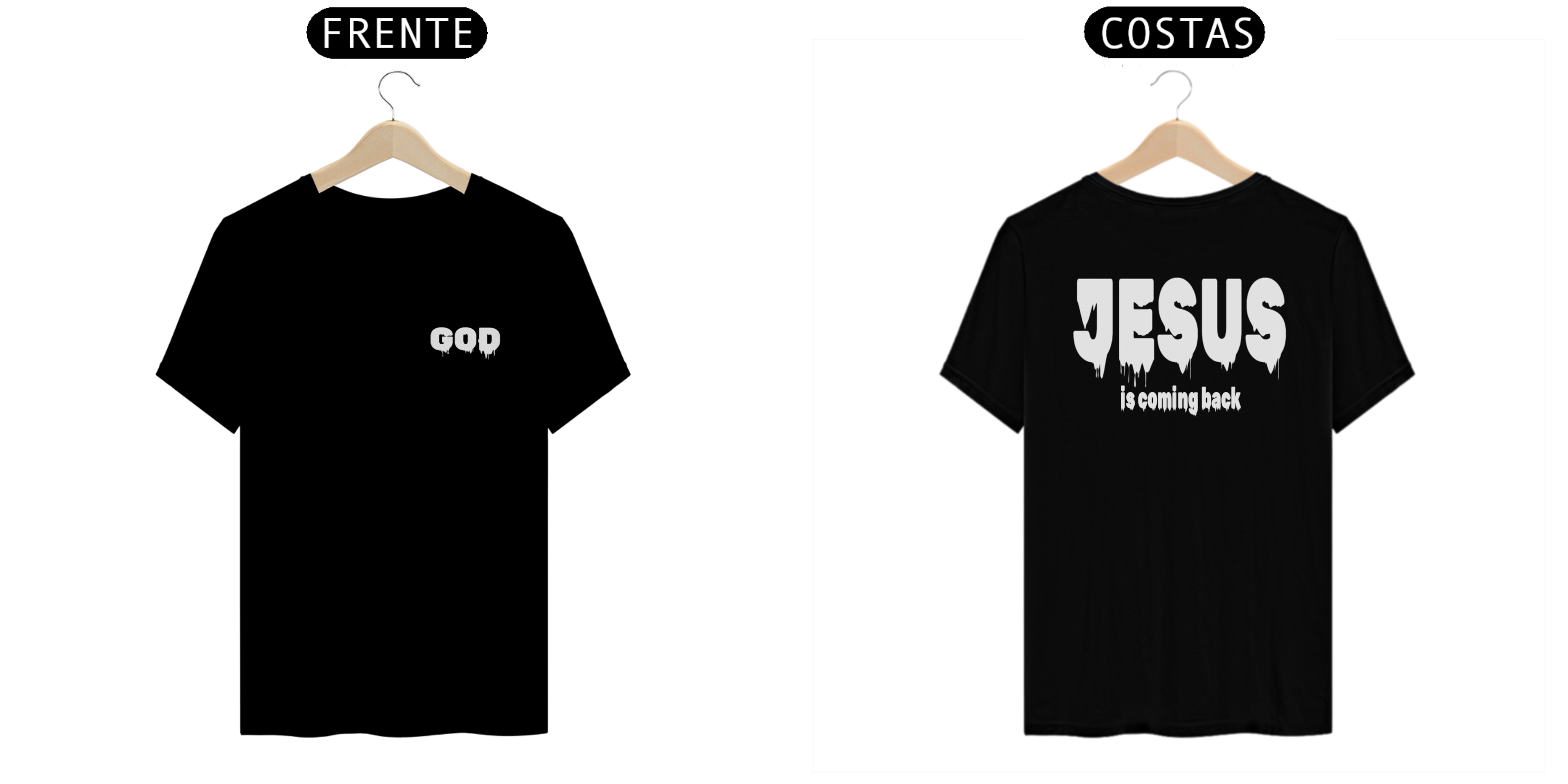 Nome do produto: Camiseta Jesus Está Voltando - Luz do Mundo