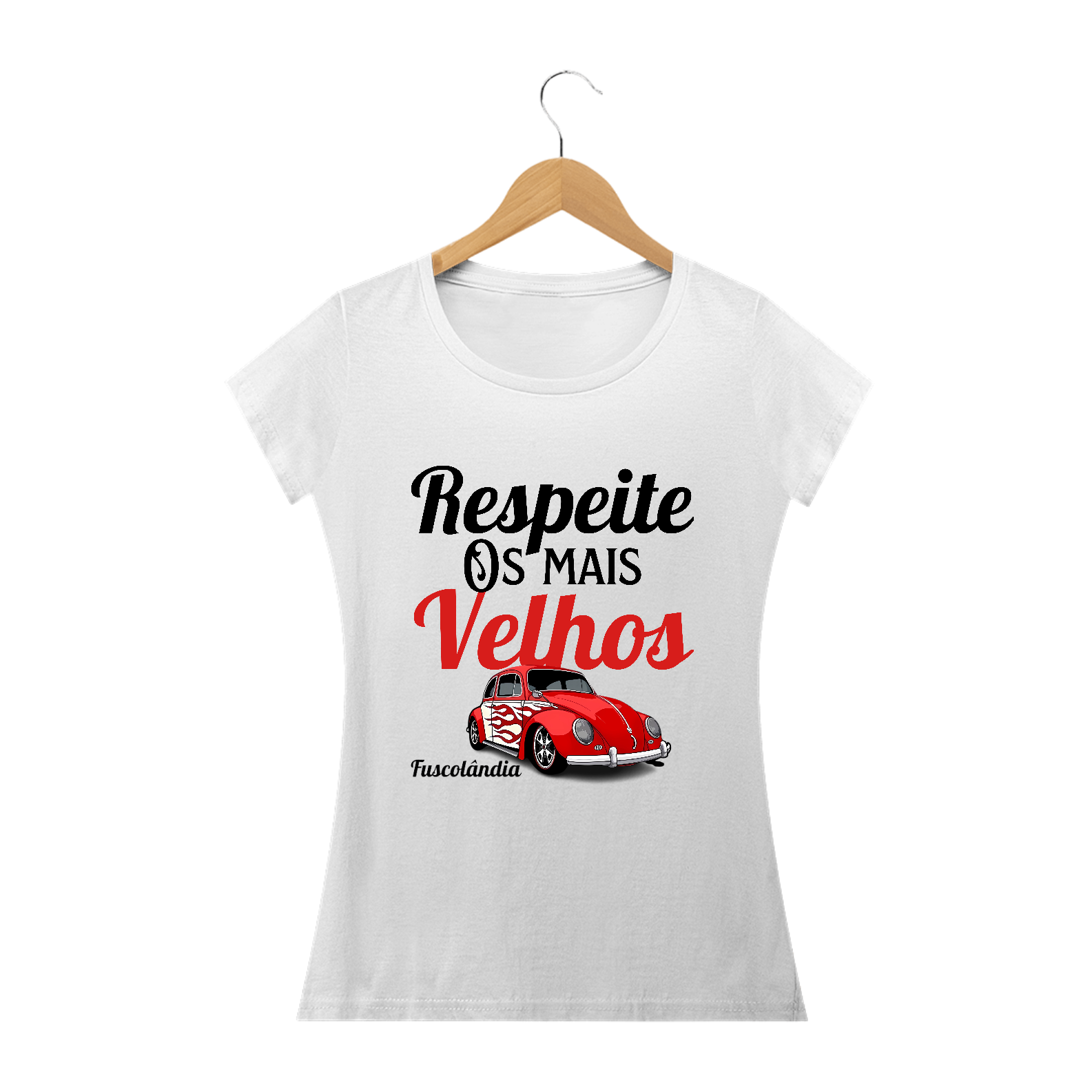Camiseta Feminina Baby Long Prime - Respeite Os Mais Velhos -  Branca - est2