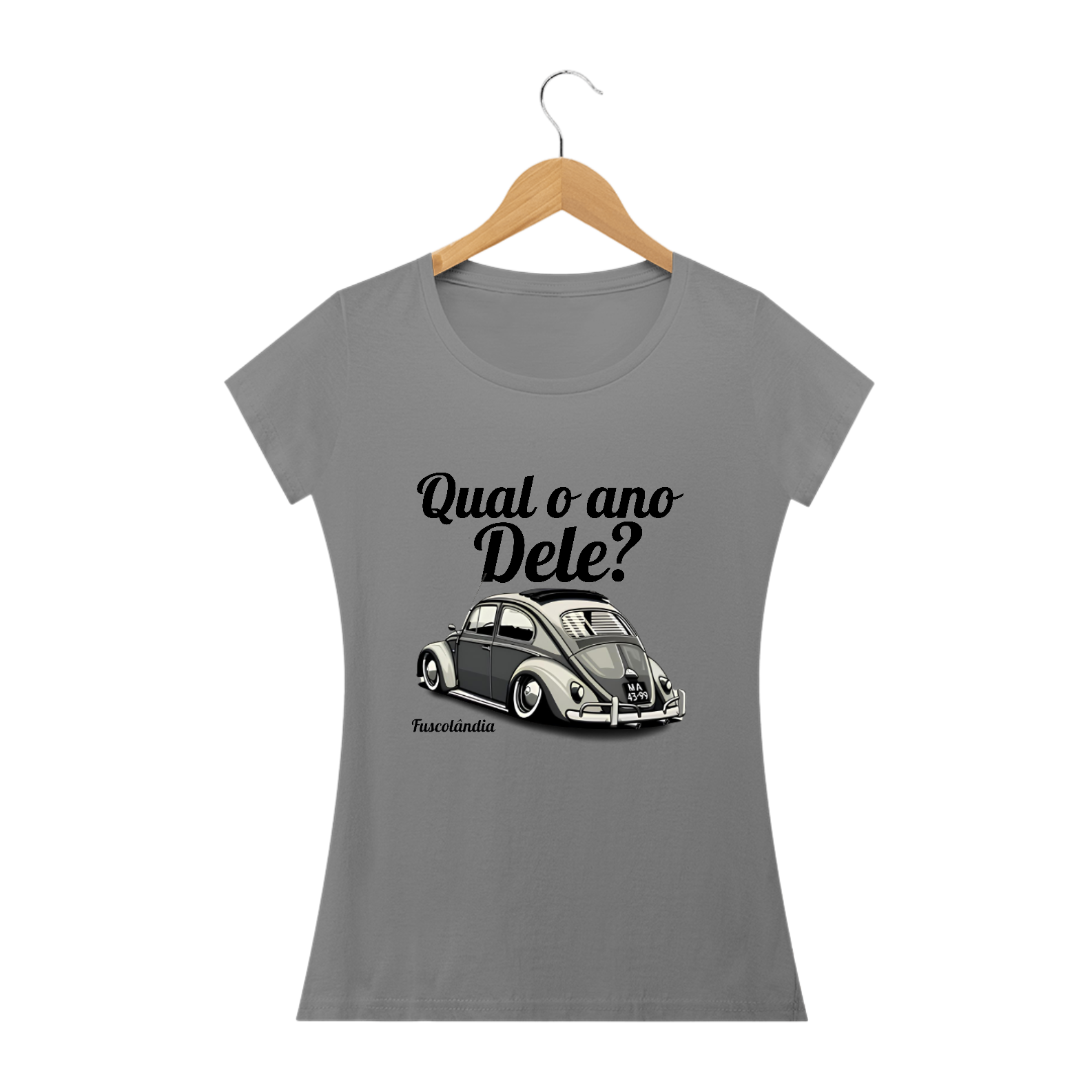 Camiseta Feminina Baby Long Quality - Qual o Ano Dele? -