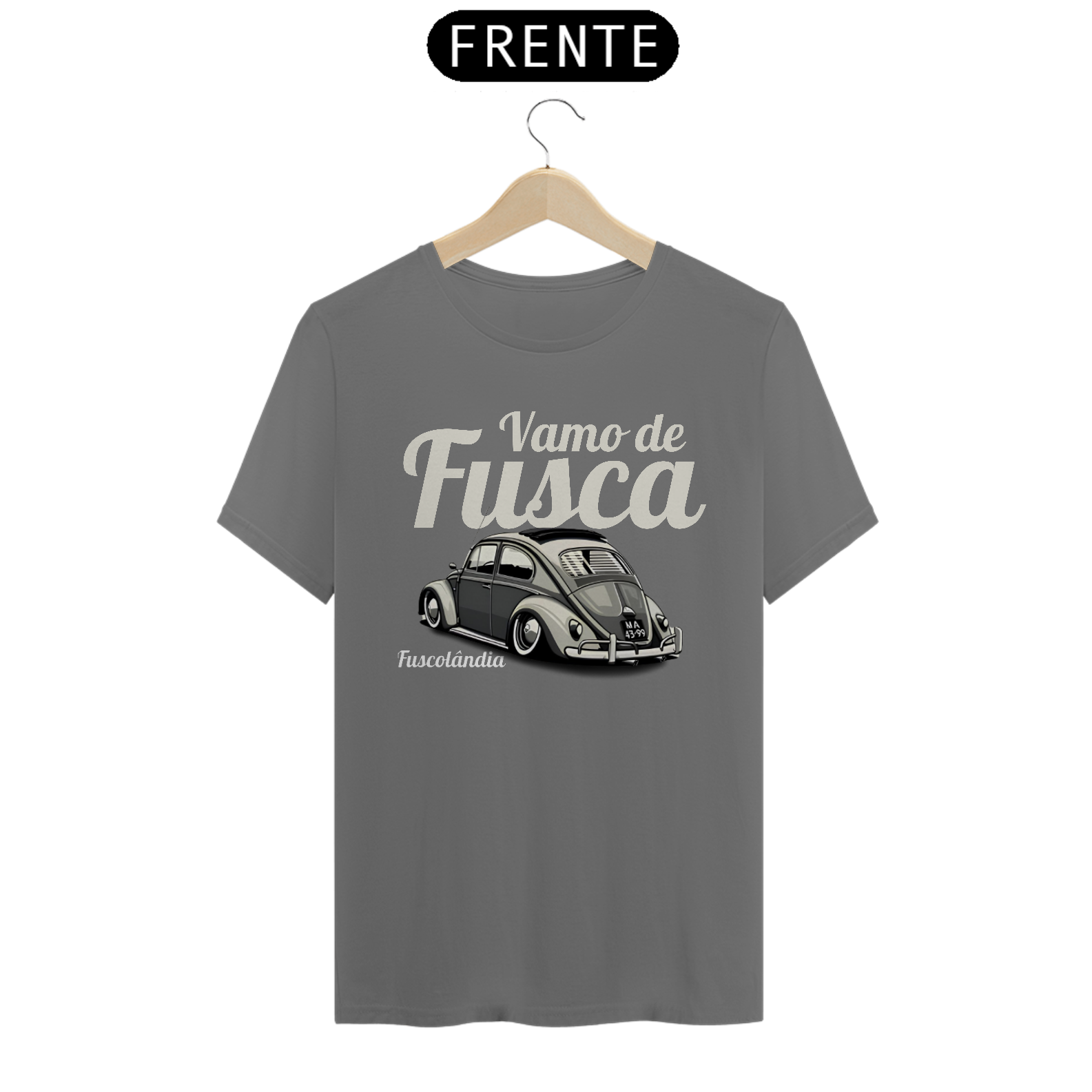 Camiseta Estonada Masculina - Vamo de Fusca