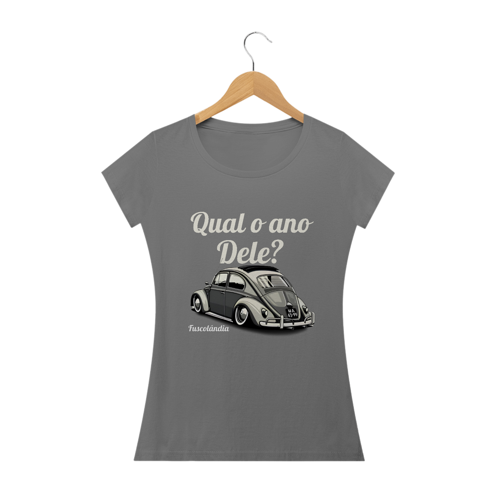 Camiseta Feminina Baby Long Estonada - Qual o Ano Dele?