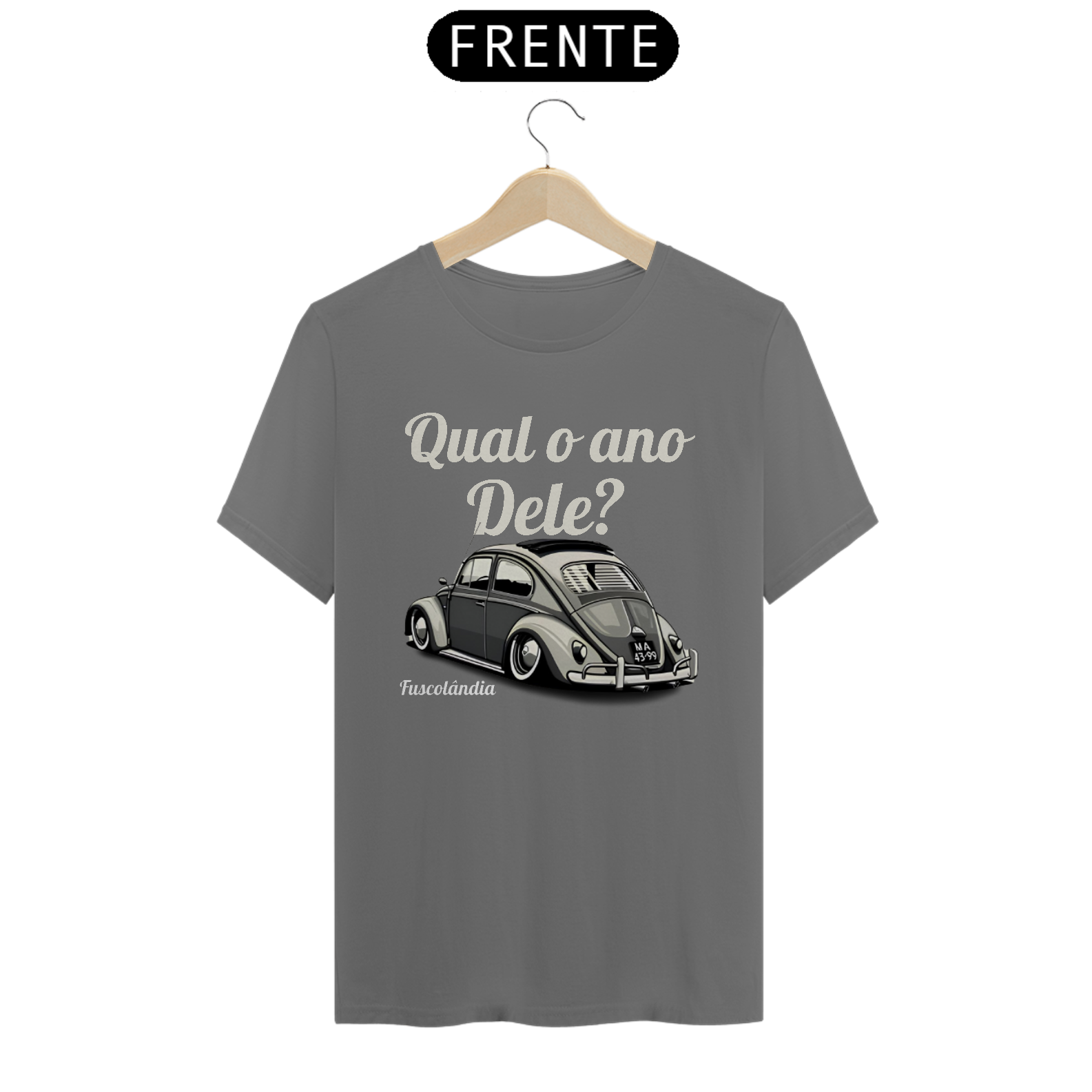 Camiseta Estonada Masculina - Qual o Ano Dele? 
