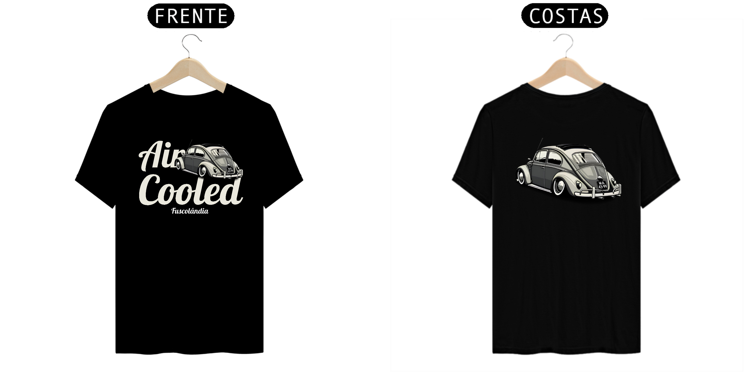 Camiseta Prime Air Cooled Preta