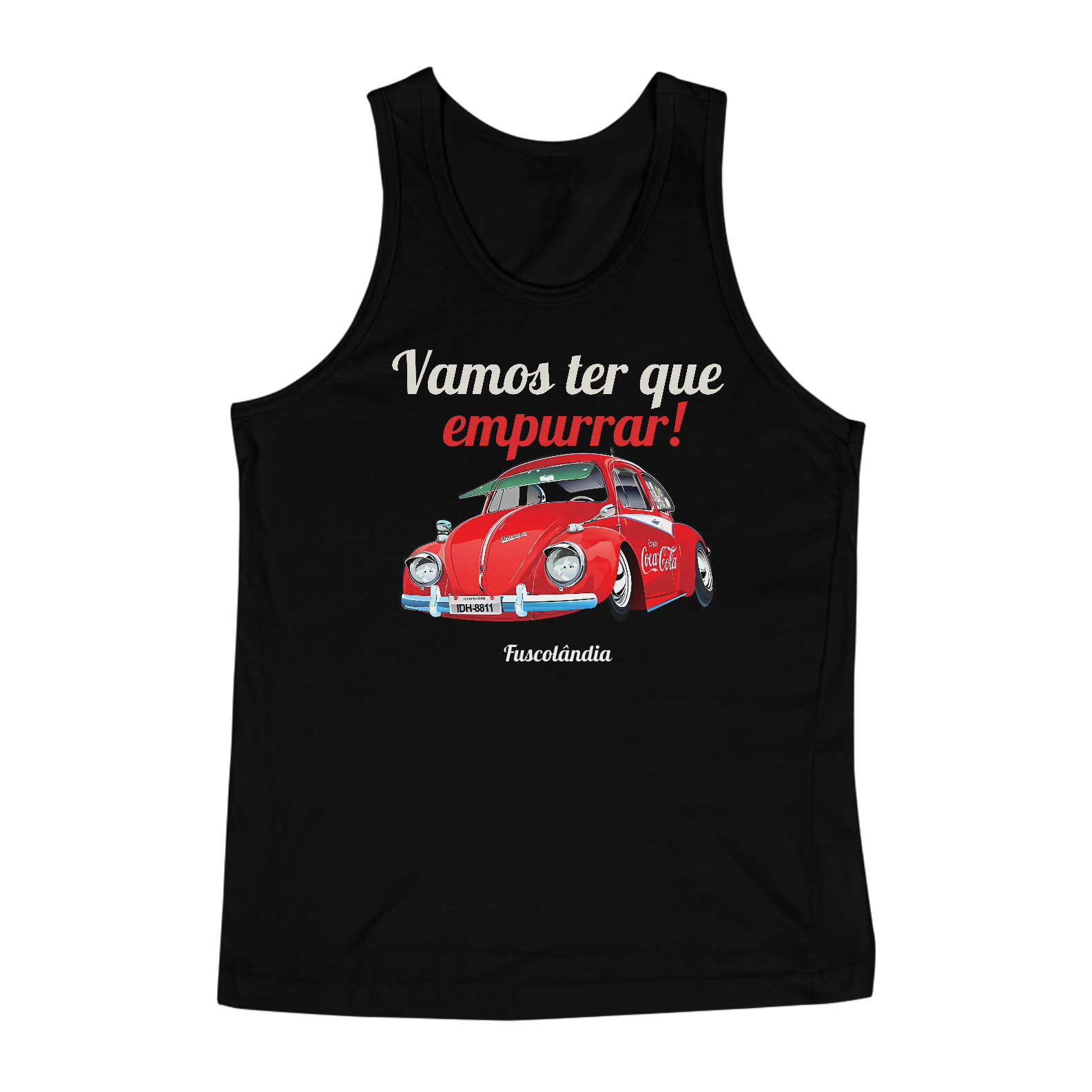 Regata - Vamos Ter Que Empurrar - Preta - est2