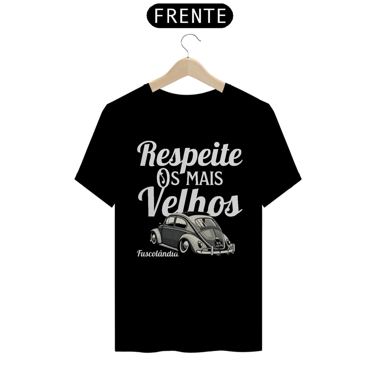 Camiseta Quality Masculina - Respeite os Mais Velhos -