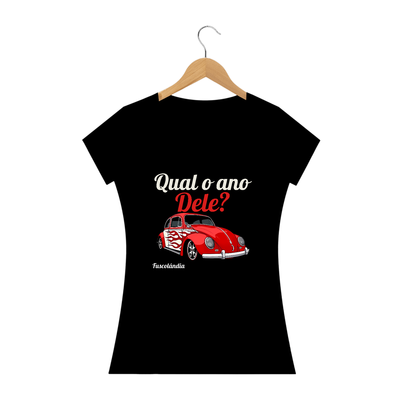Camiseta Feminina Baby Long Prime - Qual O Ano Dele? - Preta est2