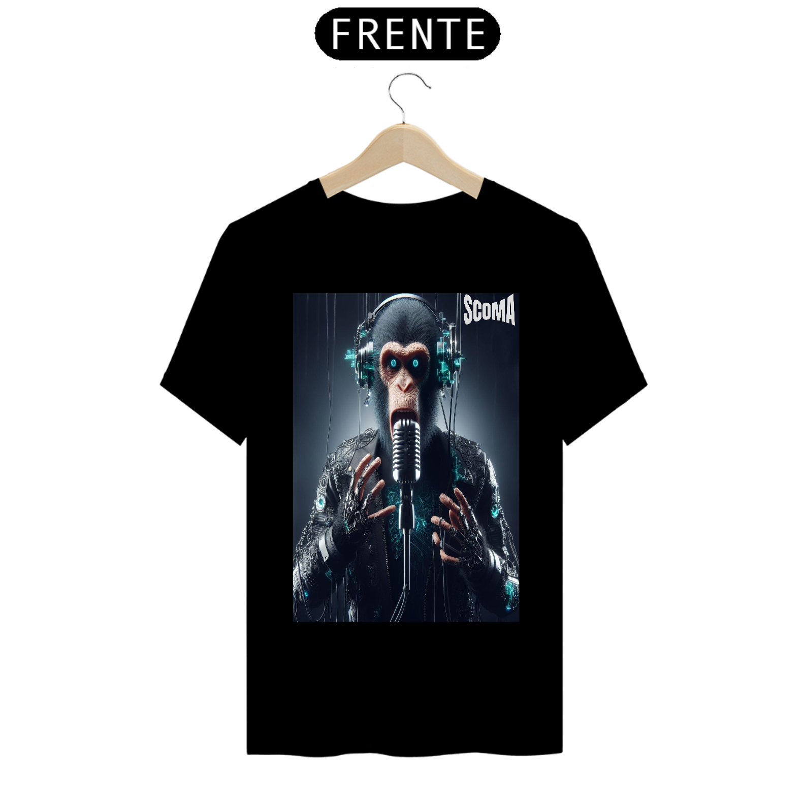 Macaco robô vocalsita