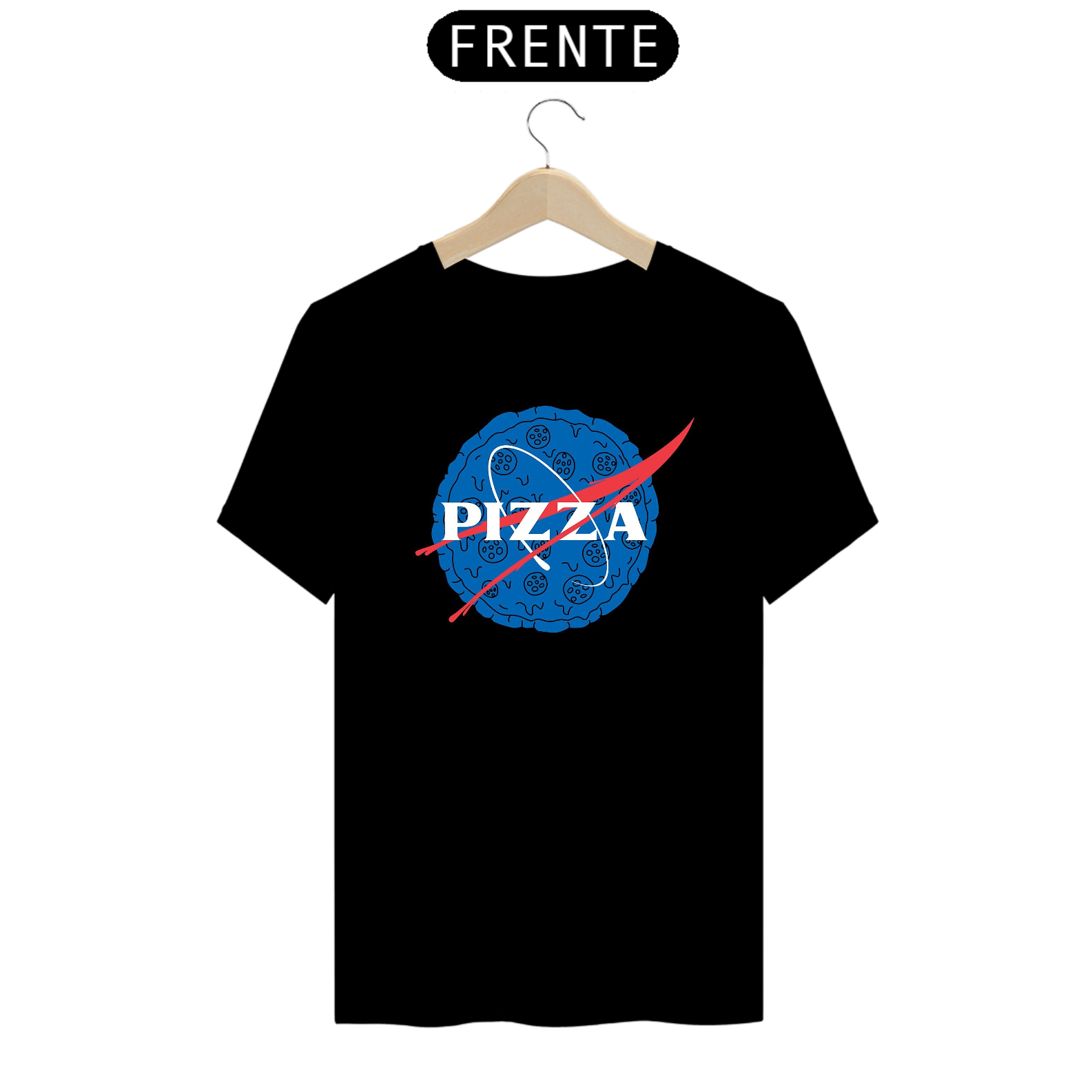 Camiseta - Pizza nasa