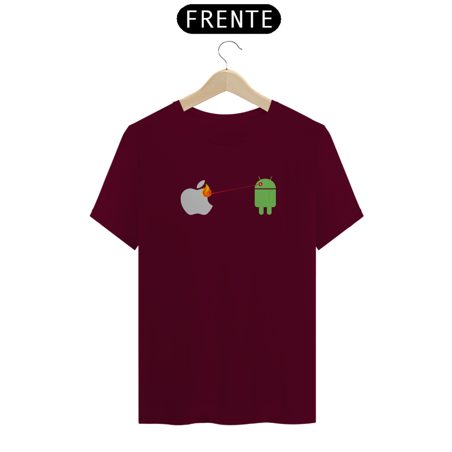 Camiseta Android vs Ipple