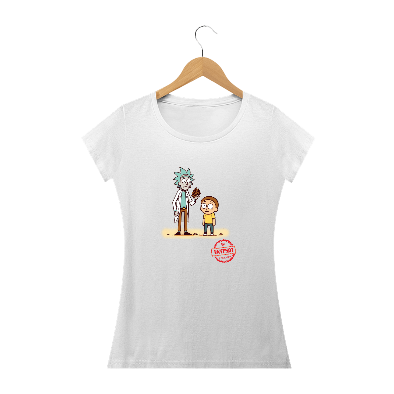 CAMISETA RICK AND MORTY feminina