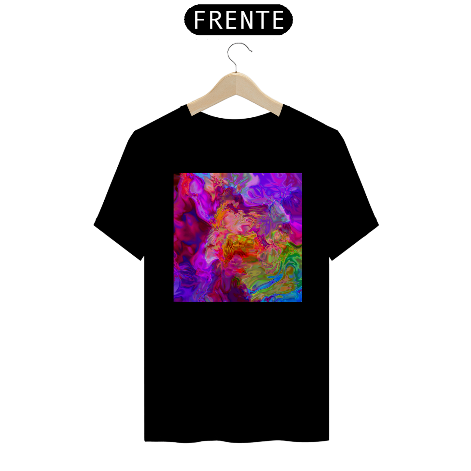 Camiseta Arte Generativa Noise B TouchDesigner