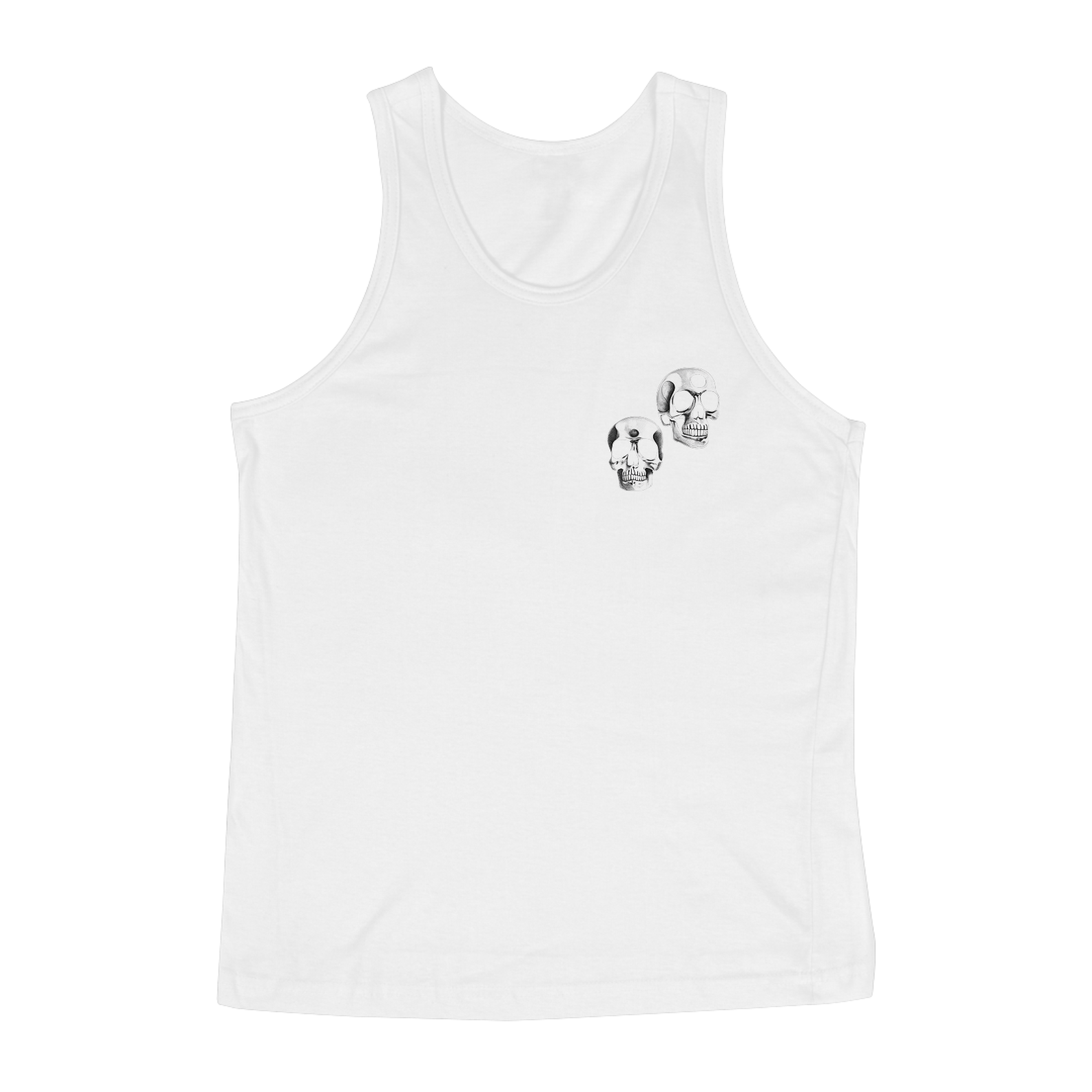 Nome do produto  regata academia skull