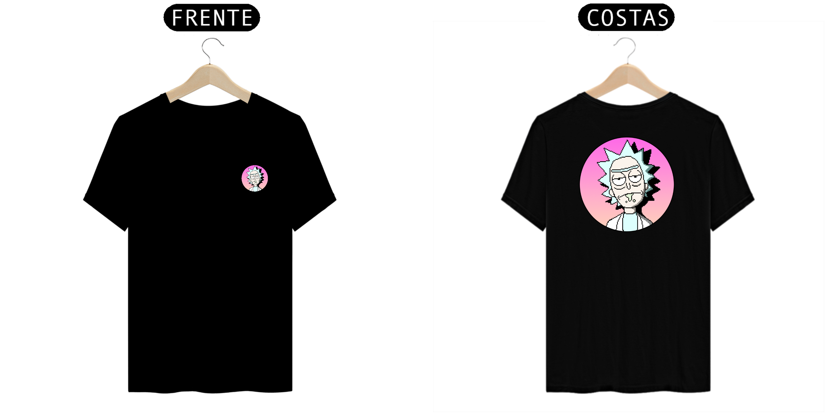 T-SHIRT RICK PIXEL