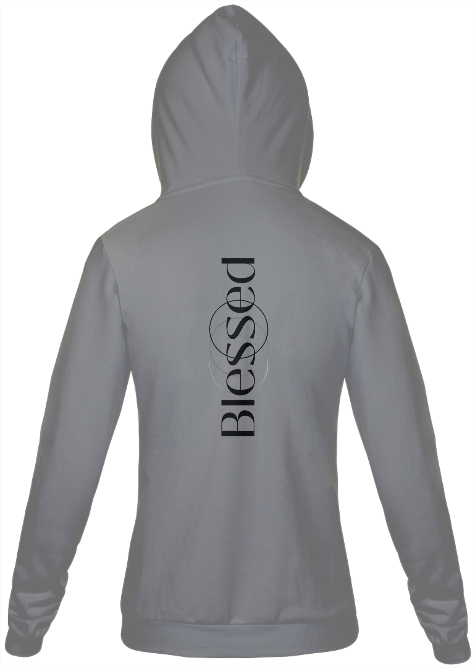 Nome do produto: Moletom com Zíper Unissex Blessed Divine 