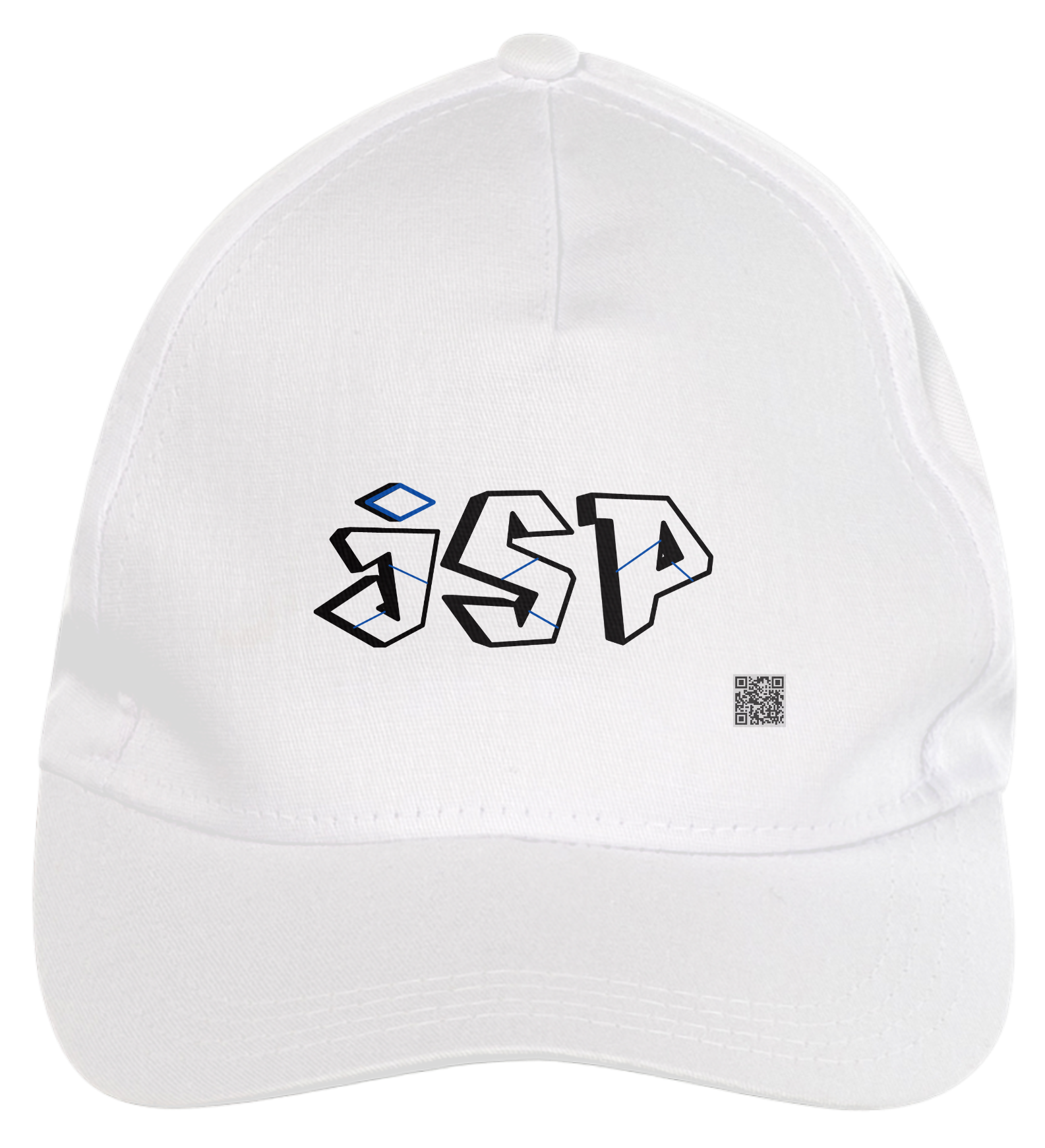 Boné Aba Curva Estilizado Grafite Johnny Silva Pires - Lançamento JSP