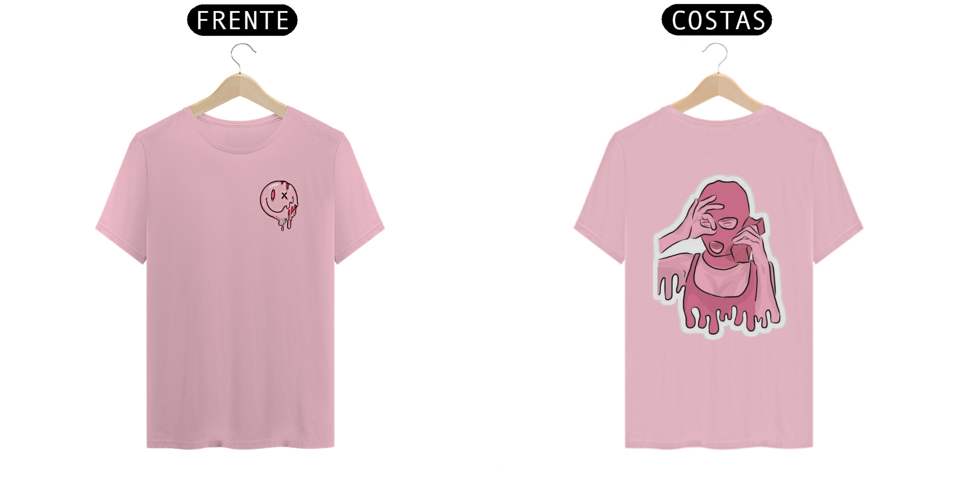 Nome do produto  Camiseta pink