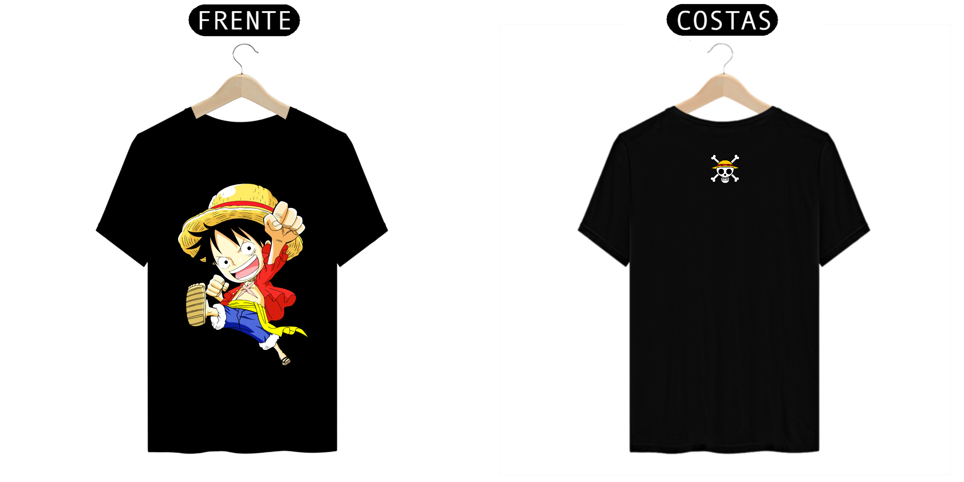 T - Shirt Prime - Luffy - Chibi