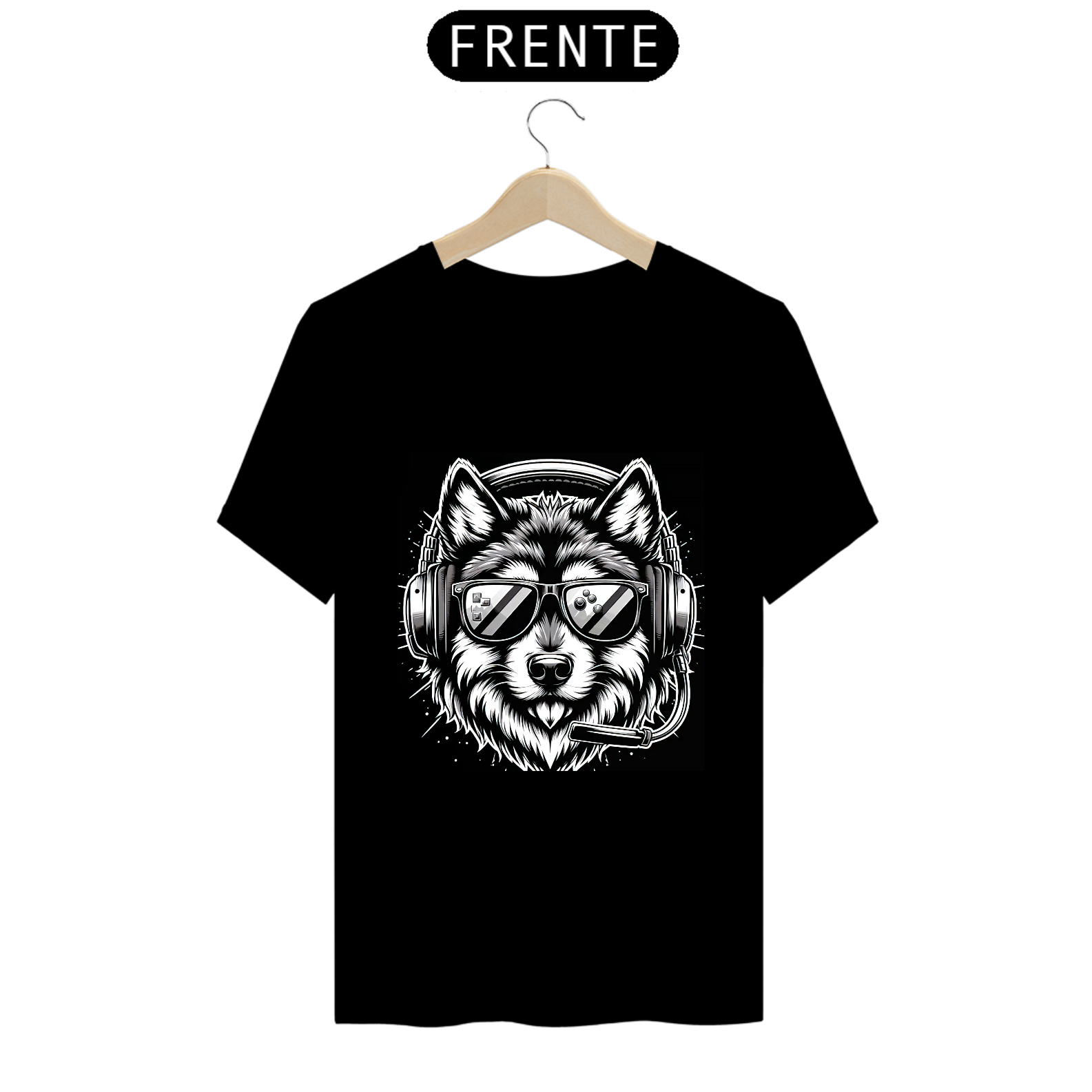 Camiseta Lobo (Gamer)