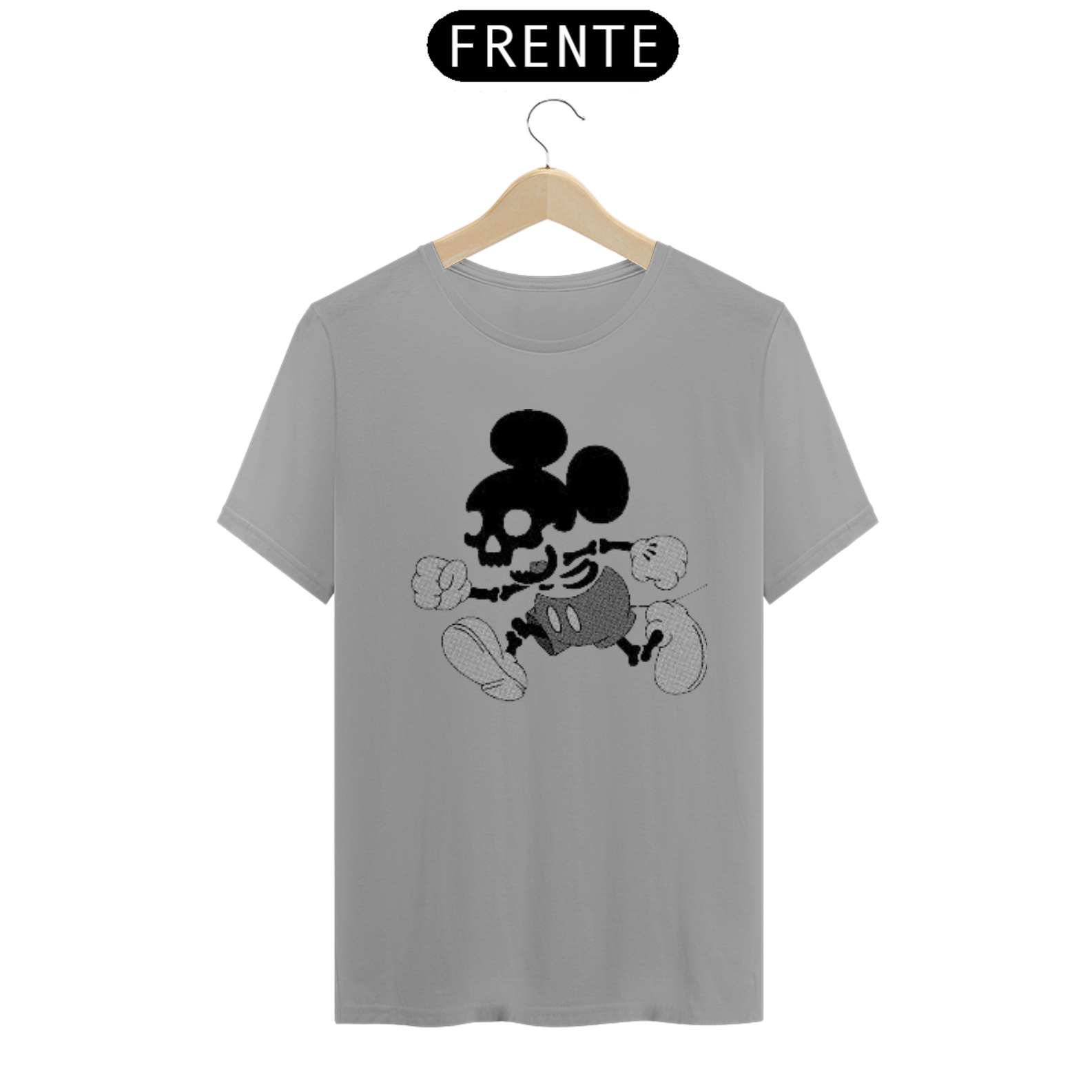camisa Mickey esqueleto