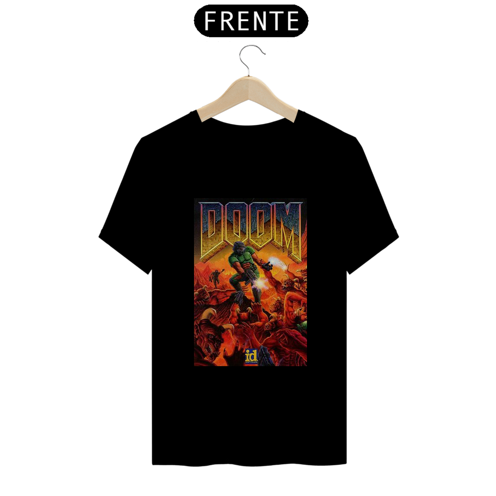 camisa Doom anos 90